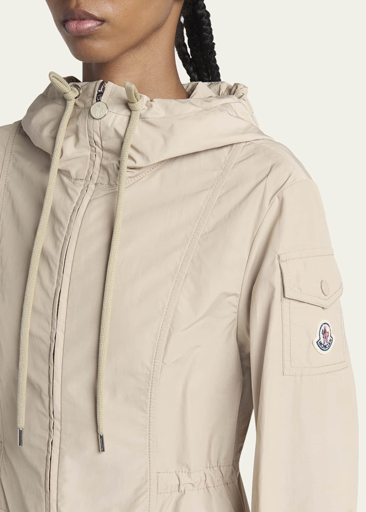 Laerte Long Hooded Parka