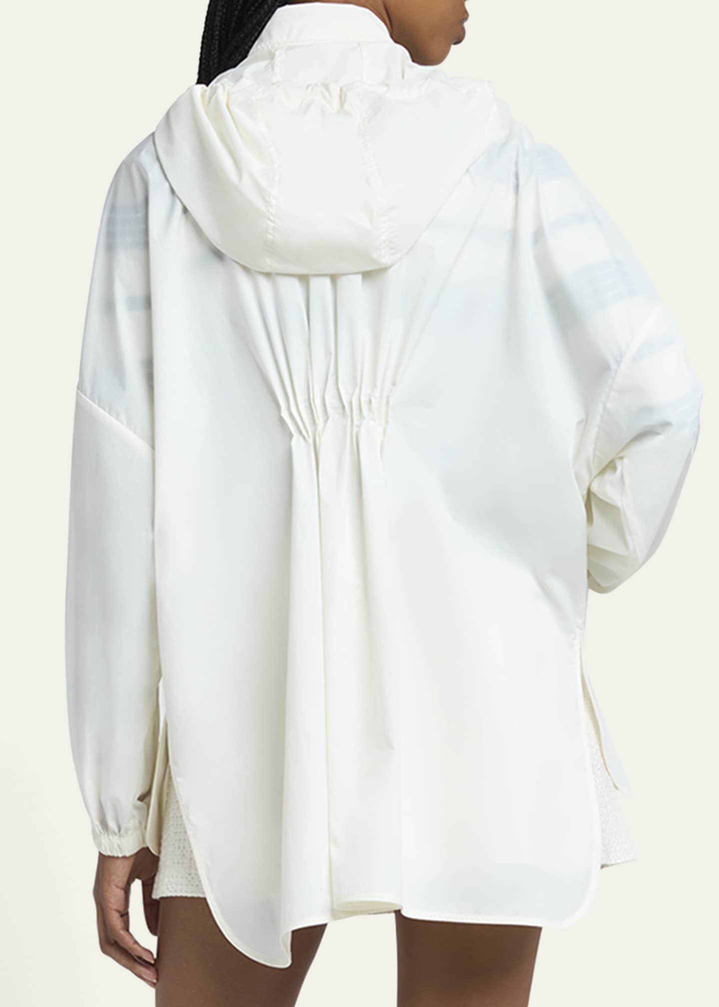 Moncler Water-Repellent Shirt with Removable Hood Image 3 of 5