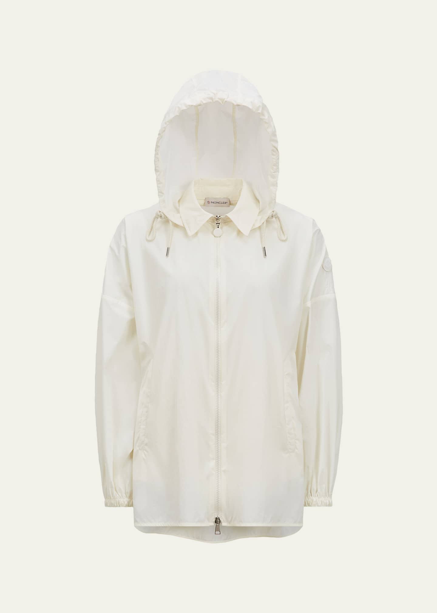 Moncler Water-Repellent Shirt with Removable Hood Image 1 of 5
