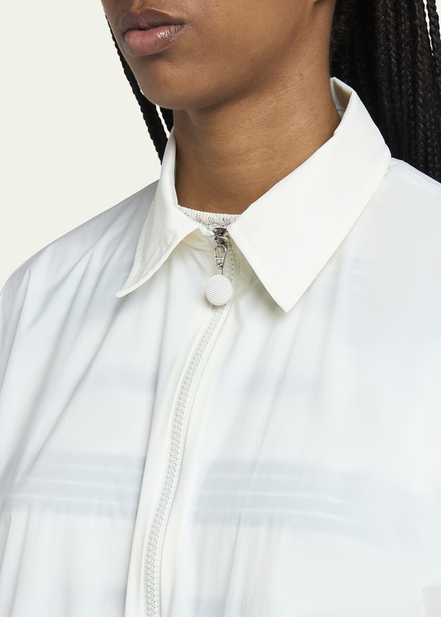 Moncler Water-Repellent Shirt with Removable Hood Image 5 of 5