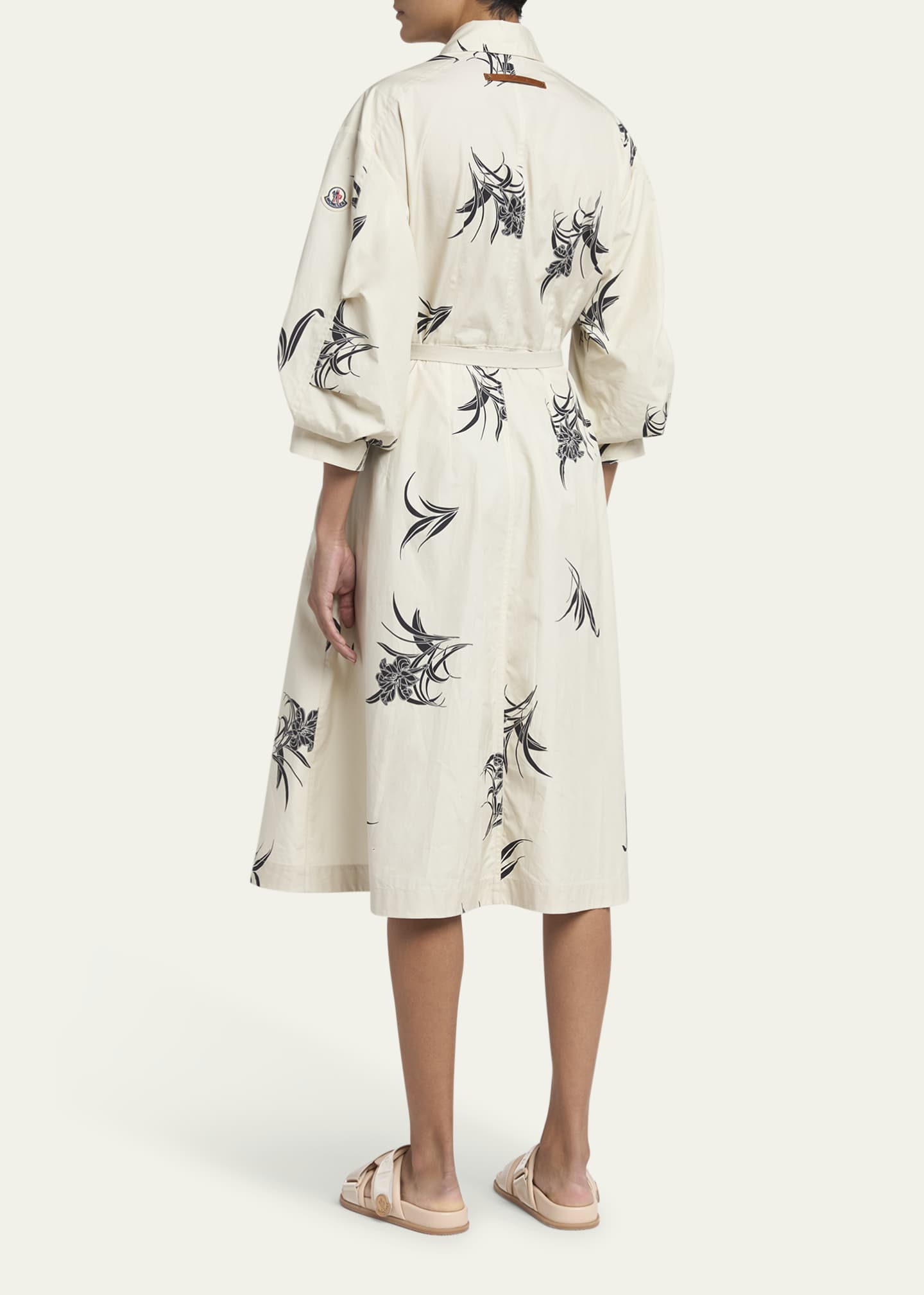 Moncler Printed Shirtdress Image 3 of 5