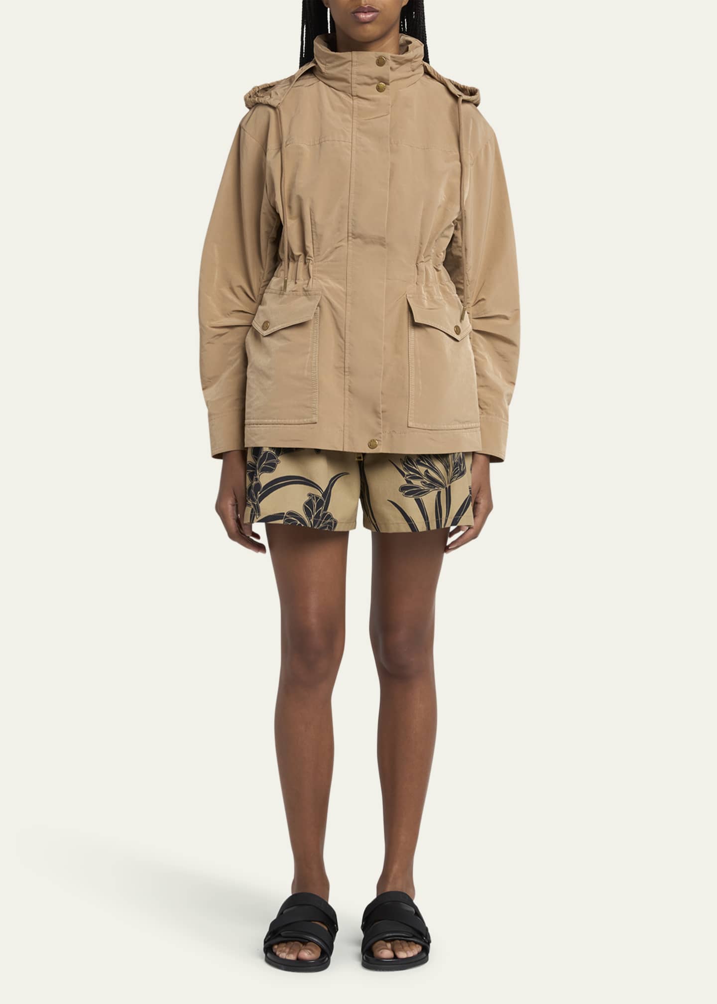 ★【MONCLER(モンクレール)】Parka Nades★ パーカージャケット Moncler Nades Short Parka - Bergdorf Goodman