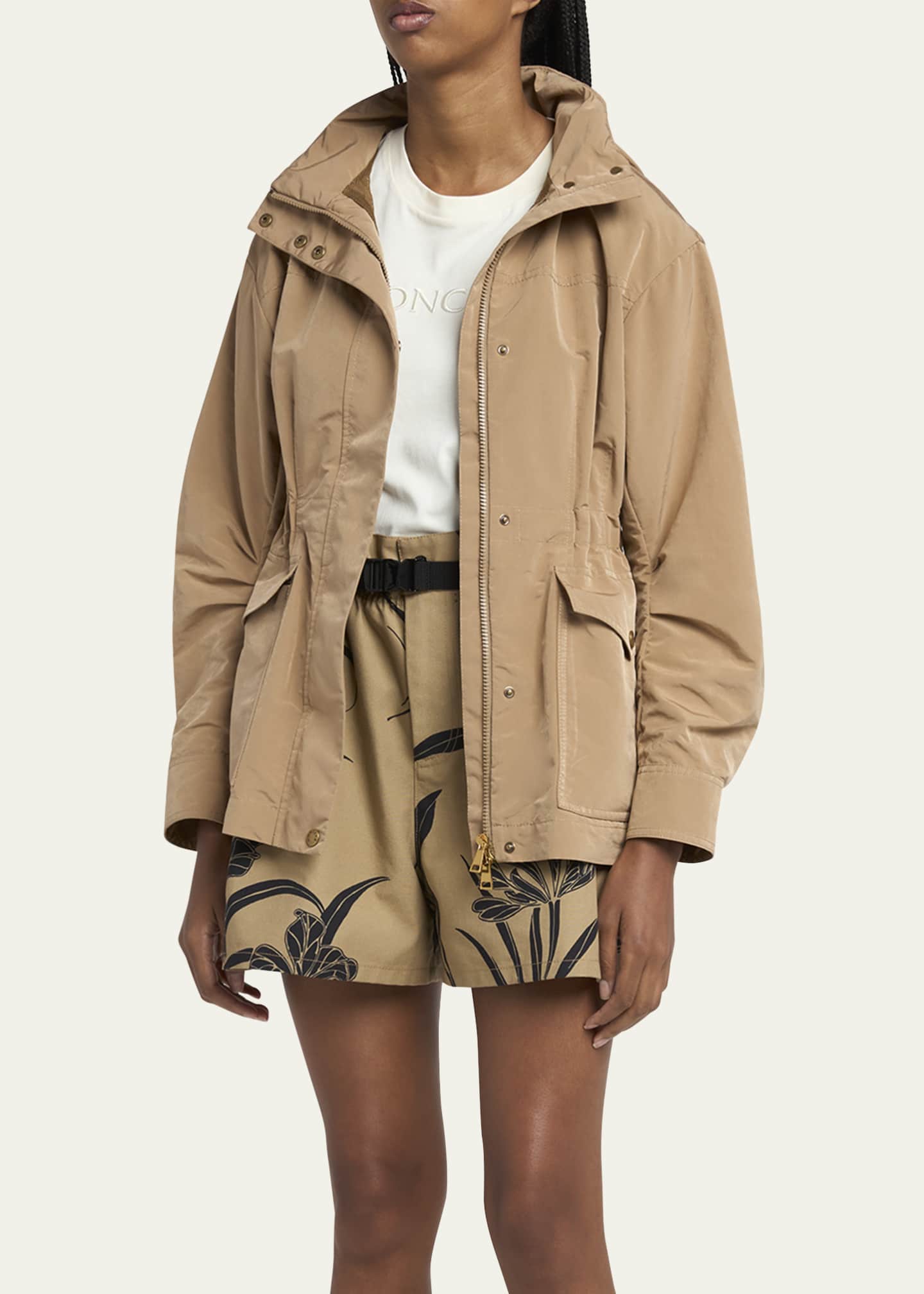 ★【MONCLER(モンクレール)】Parka Nades★ パーカージャケット Moncler Nades Short Parka - Bergdorf Goodman