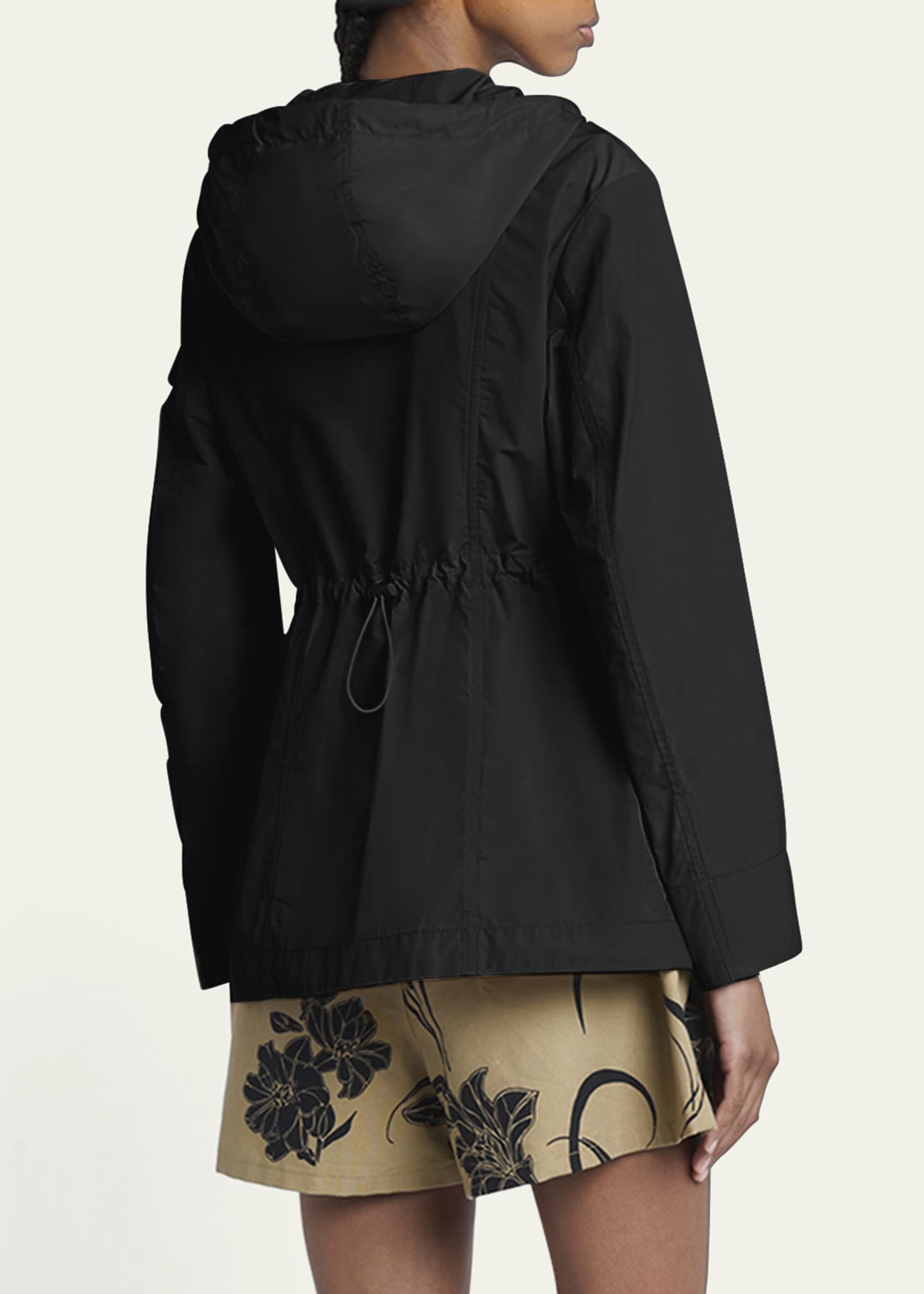 Moncler Leandro Short Hooded Parka Image 3 of 5