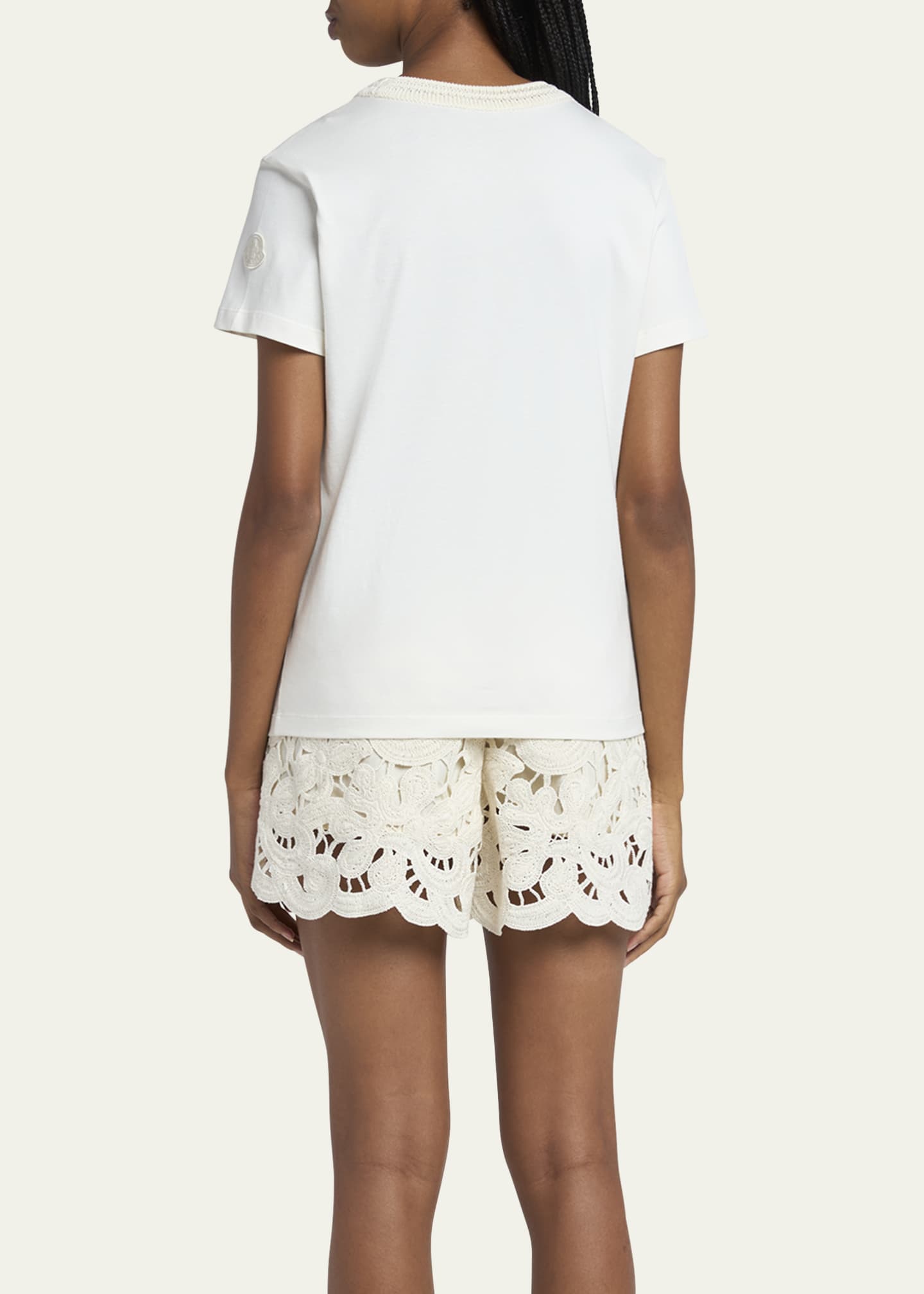 Moncler Short-Sleeve Tee Image 3 of 5