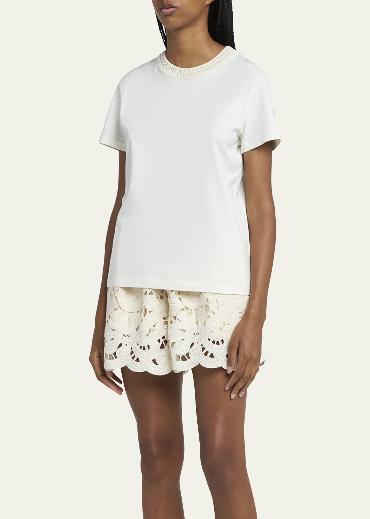 Moncler Short-Sleeve Tee Image 4 of 5