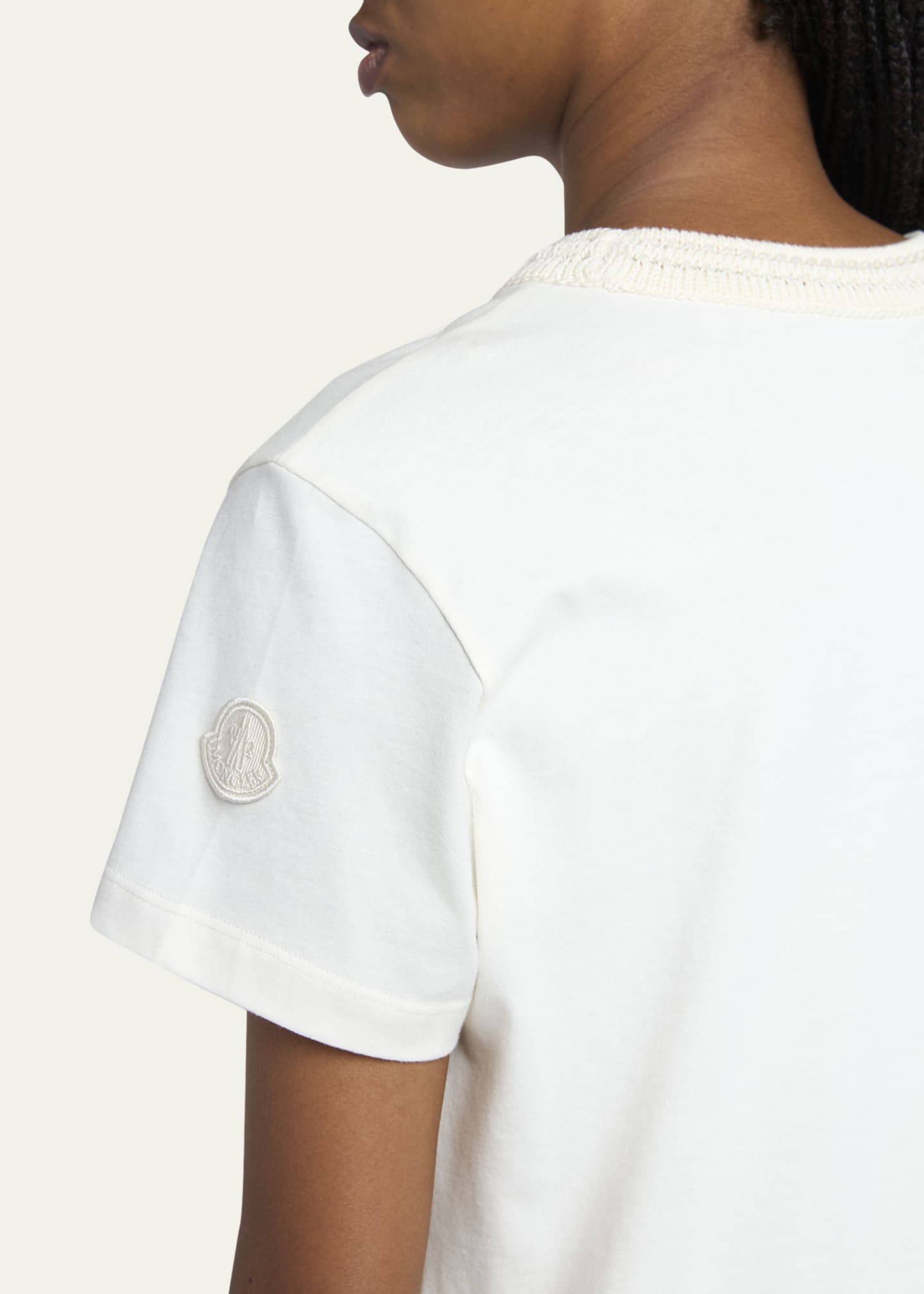 Moncler Short-Sleeve Tee Image 5 of 5