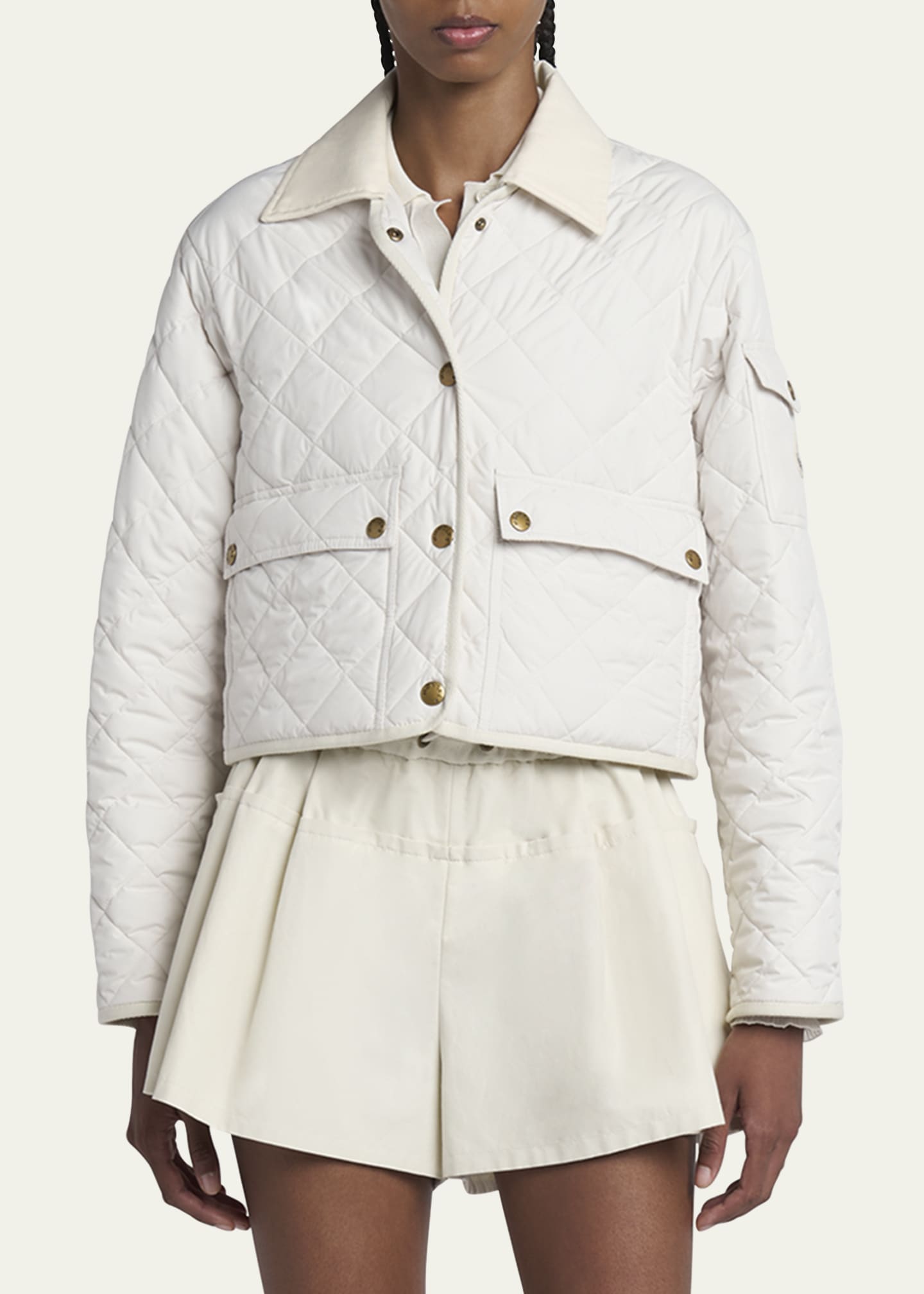 Moncler Chitre Quilted Jacket Image 4 of 5