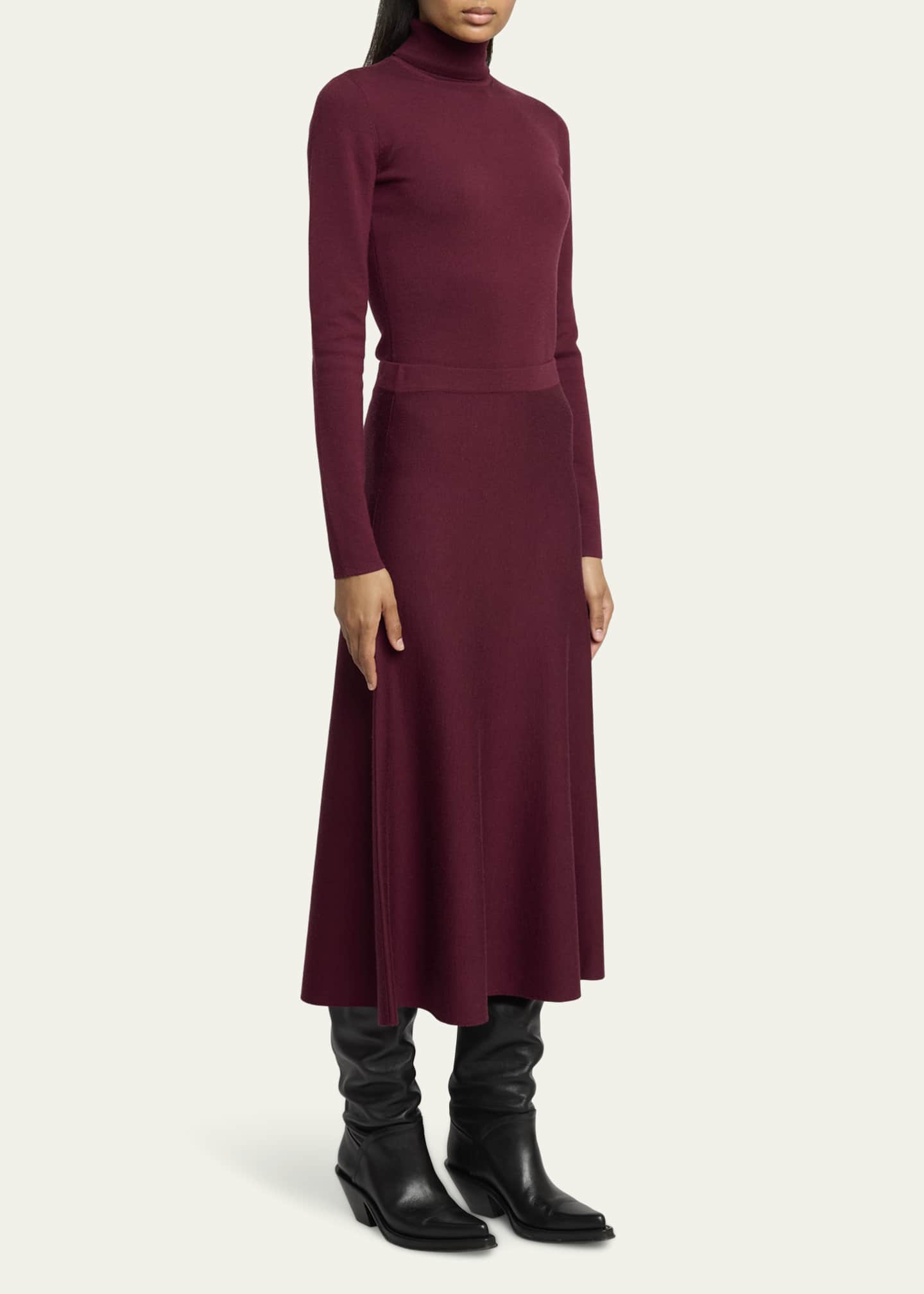 Gabriela Hearst Camero Slouchy Leather Knee Boots Image 2 of 5