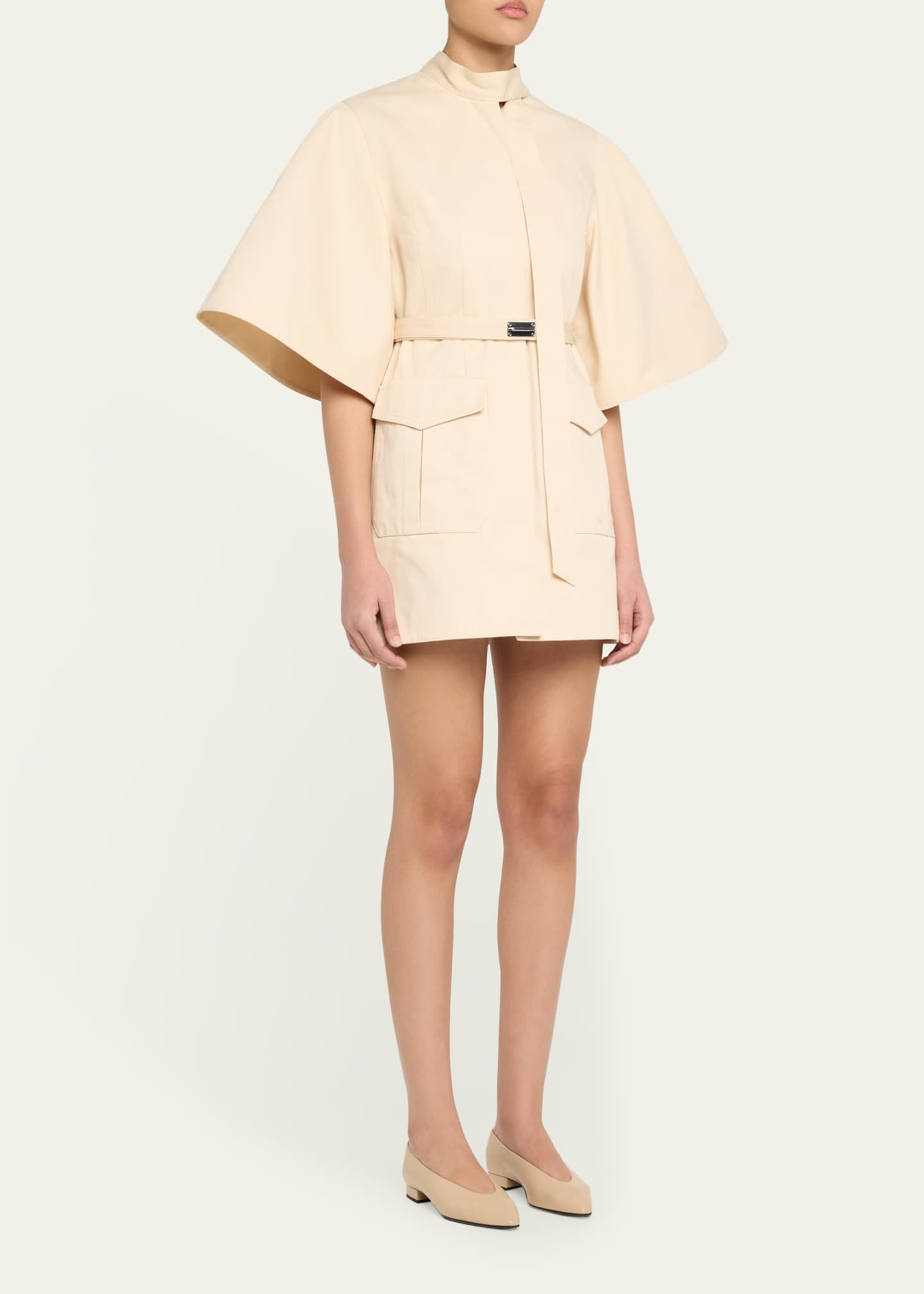 Corya Belted Utility Dress