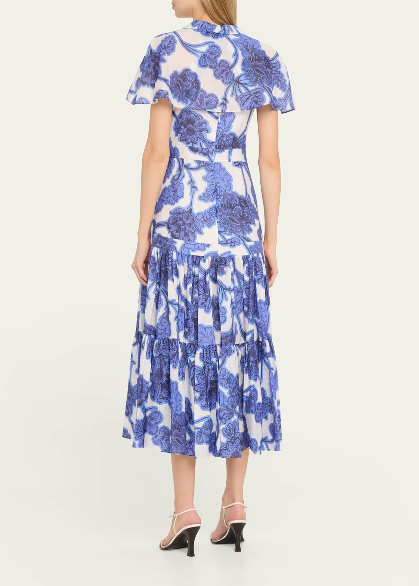 Alexis Avanna Floral Short-Sleeve Wrap Dress Image 3 of 5