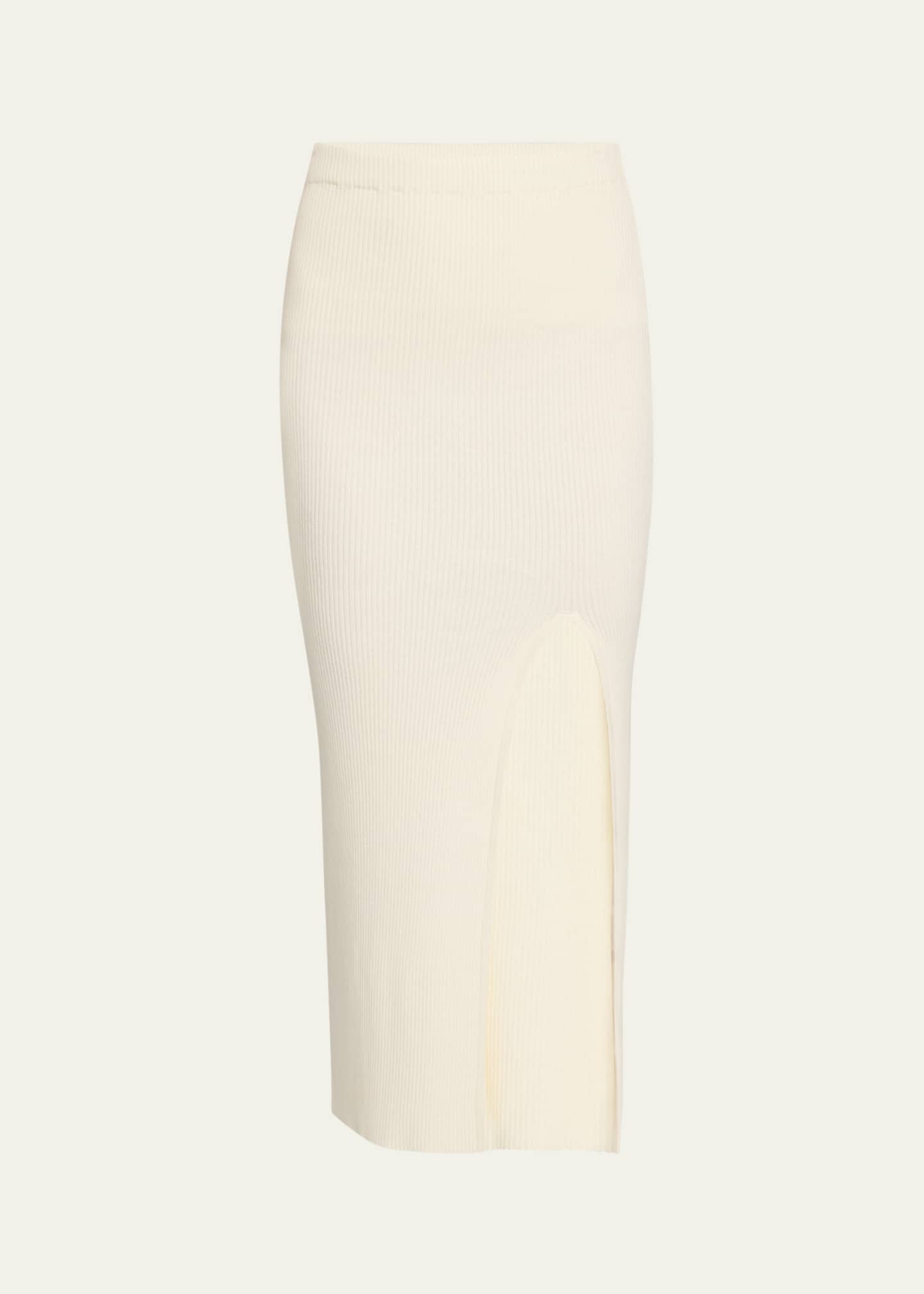 Sora Strapless Cashmere-Blend Midi Dress