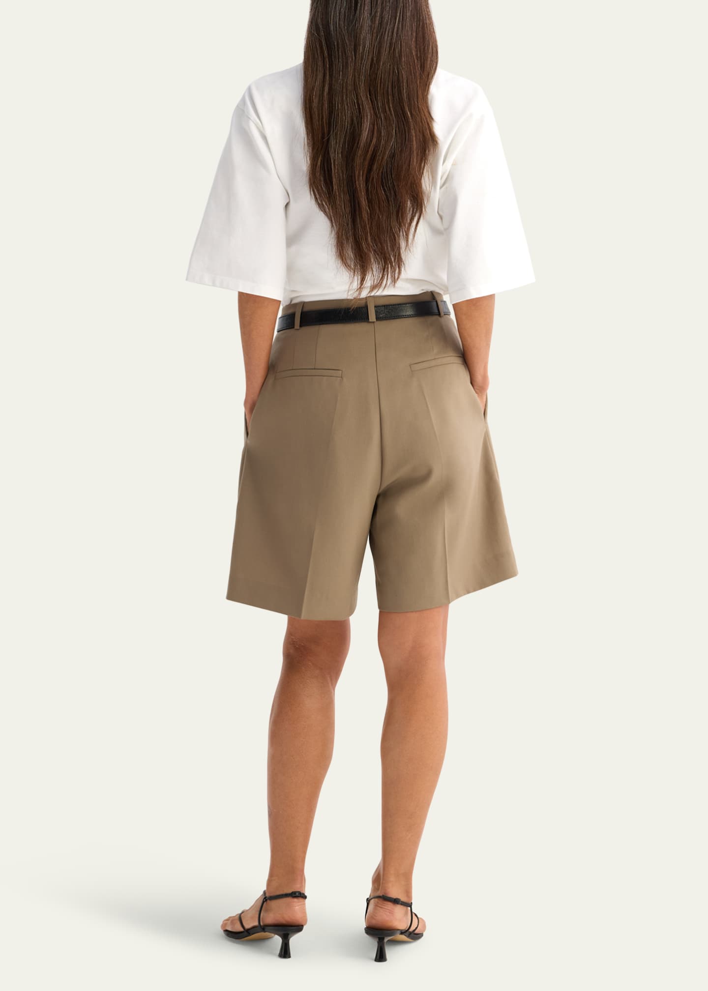 Rohe Tailored Wide-Leg Shorts Image 3 of 5
