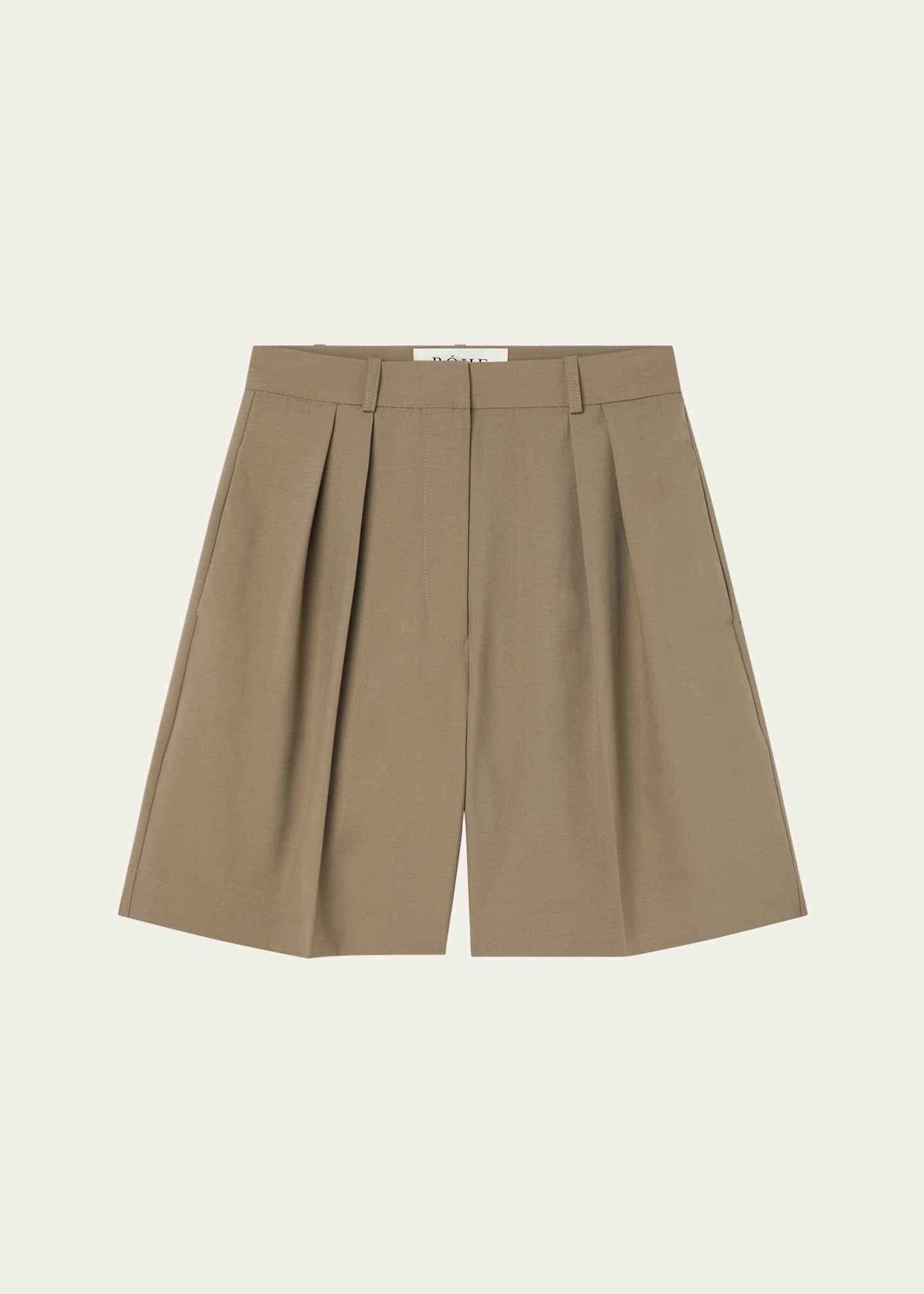 Rohe Tailored Wide-Leg Shorts Image 1 of 5