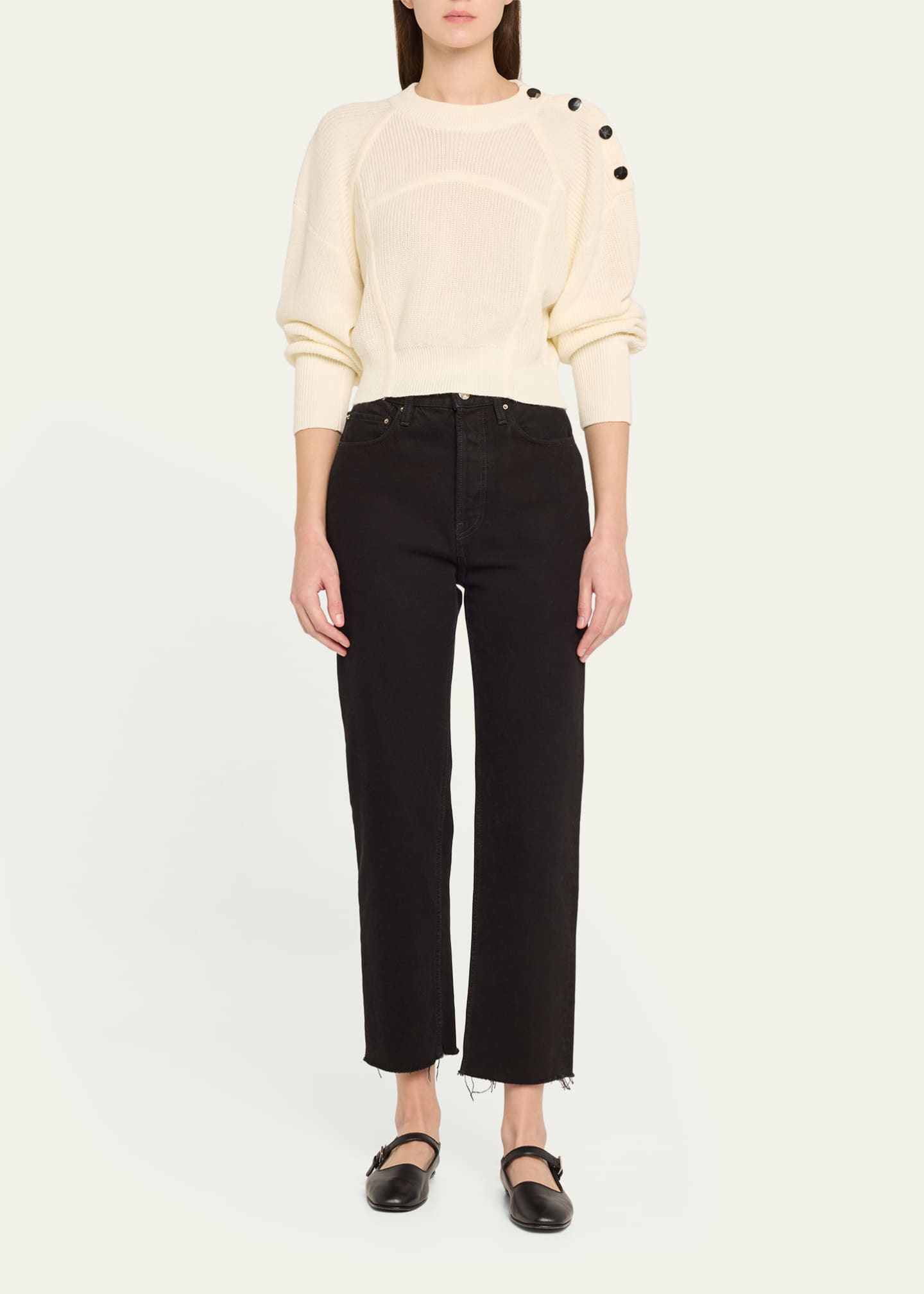 Iro Sidji Cashmere-Blend Sweater Image 2 of 5