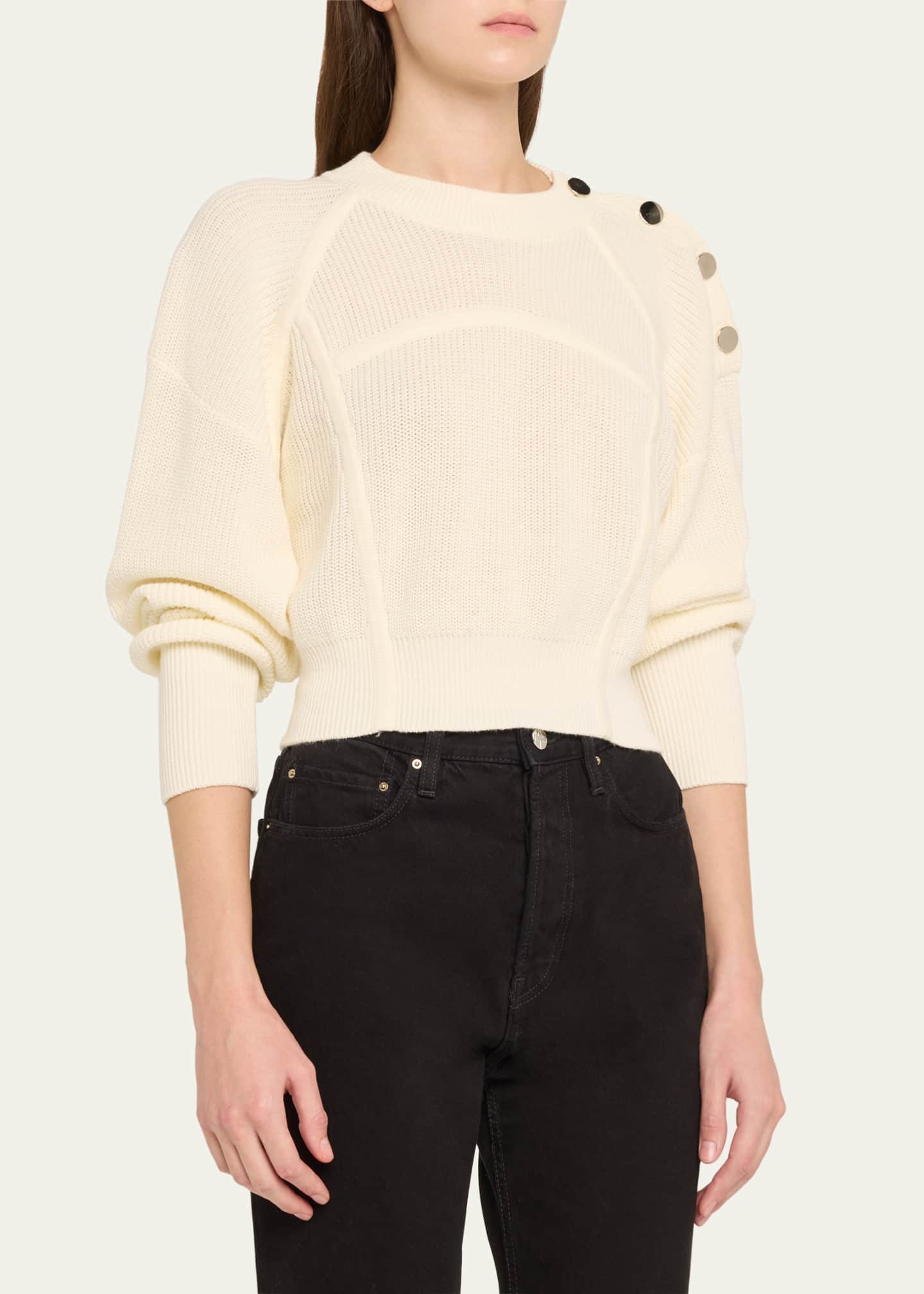 Iro Sidji Cashmere-Blend Sweater Image 4 of 5
