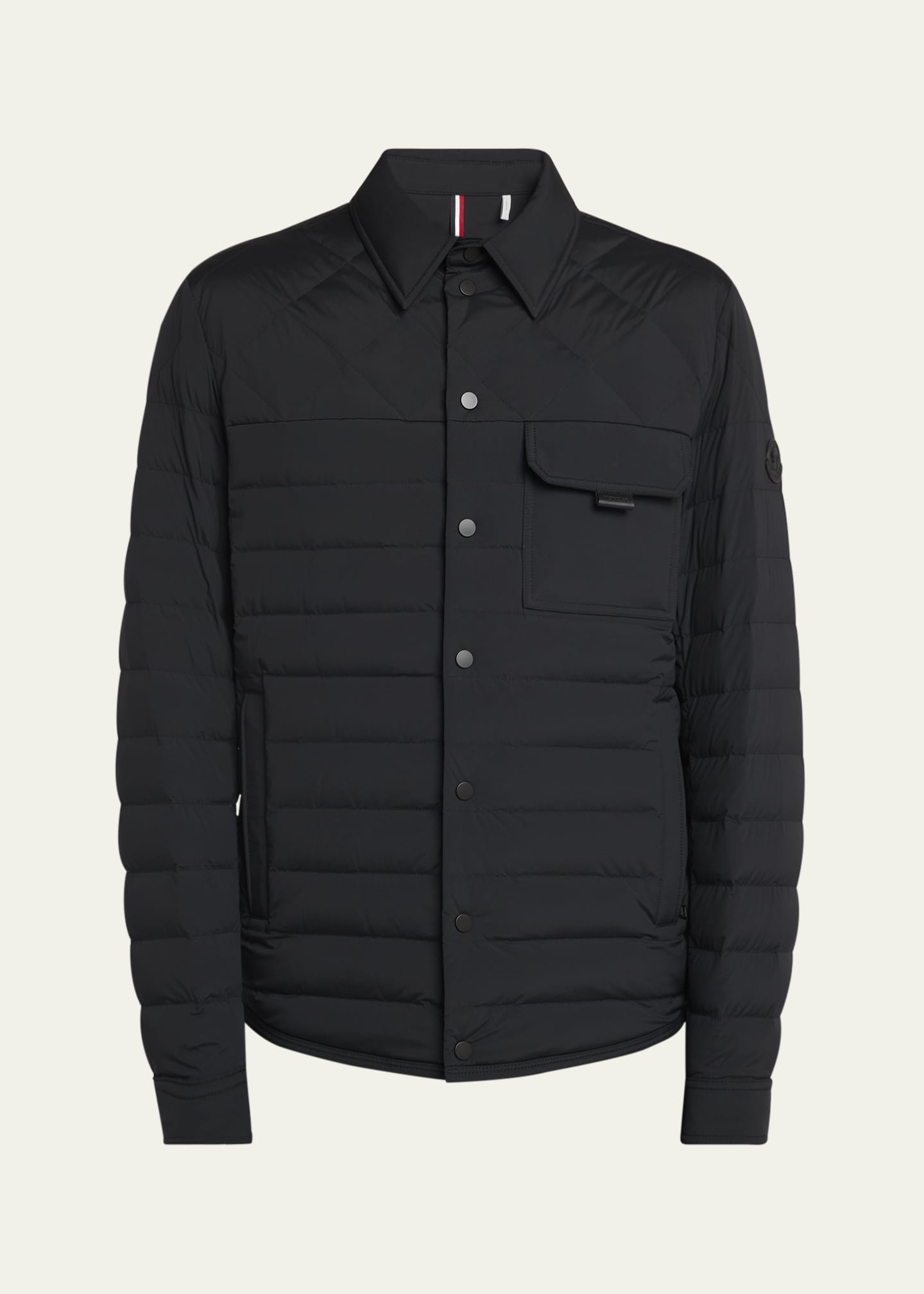 Moncler Men's Iseran Down Overshirt Image 1 of 5