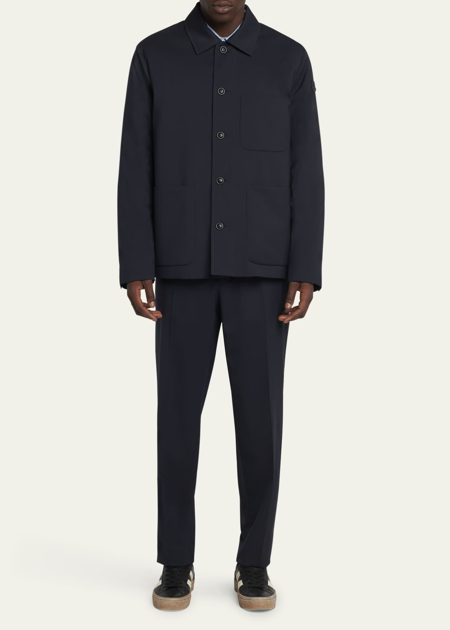 Moncler Men's Plumel Down Overshirt Image 2 of 5