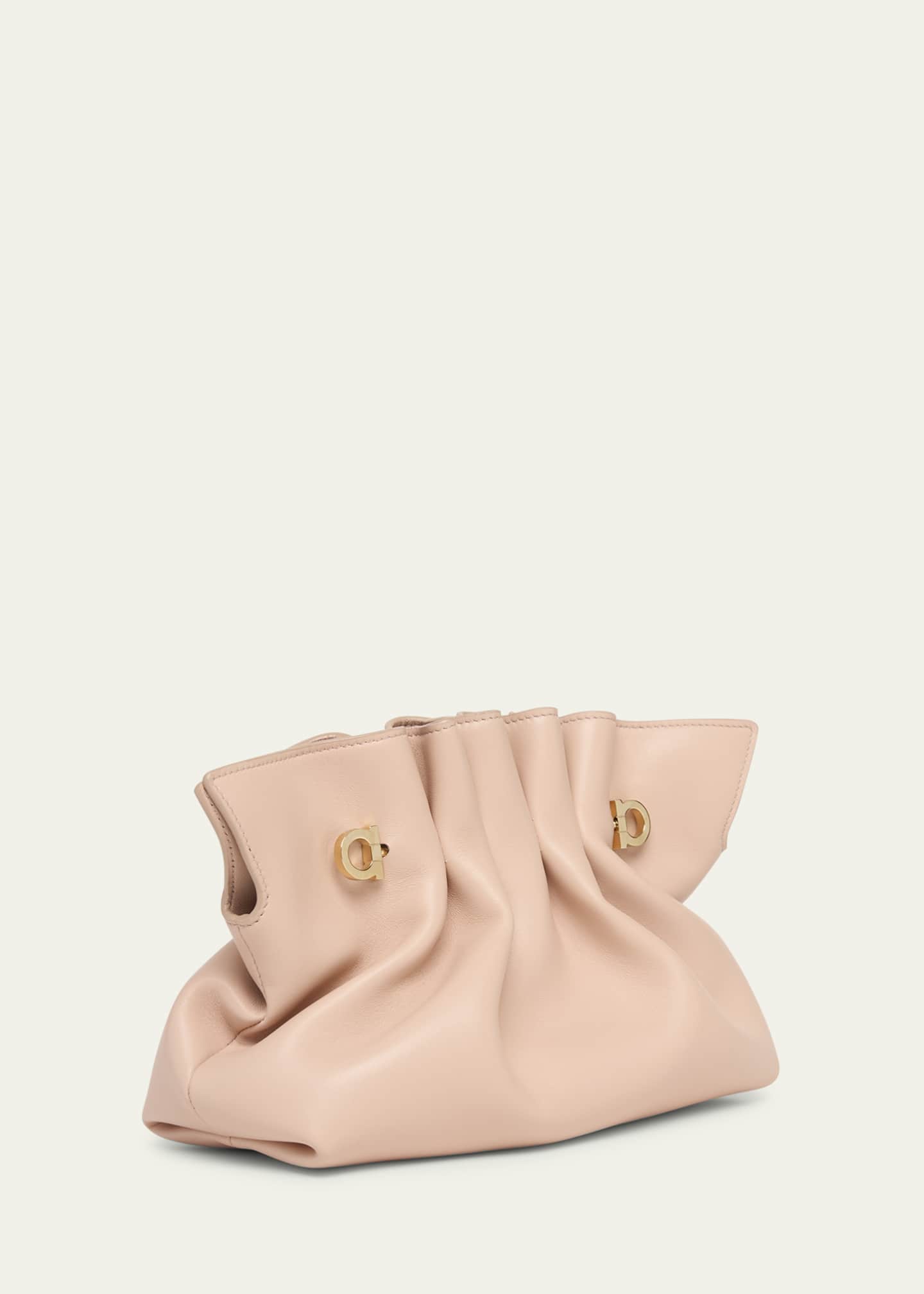 Ferragamo Small Gancio Piercing Shoulder Bag - Bergdorf Goodman