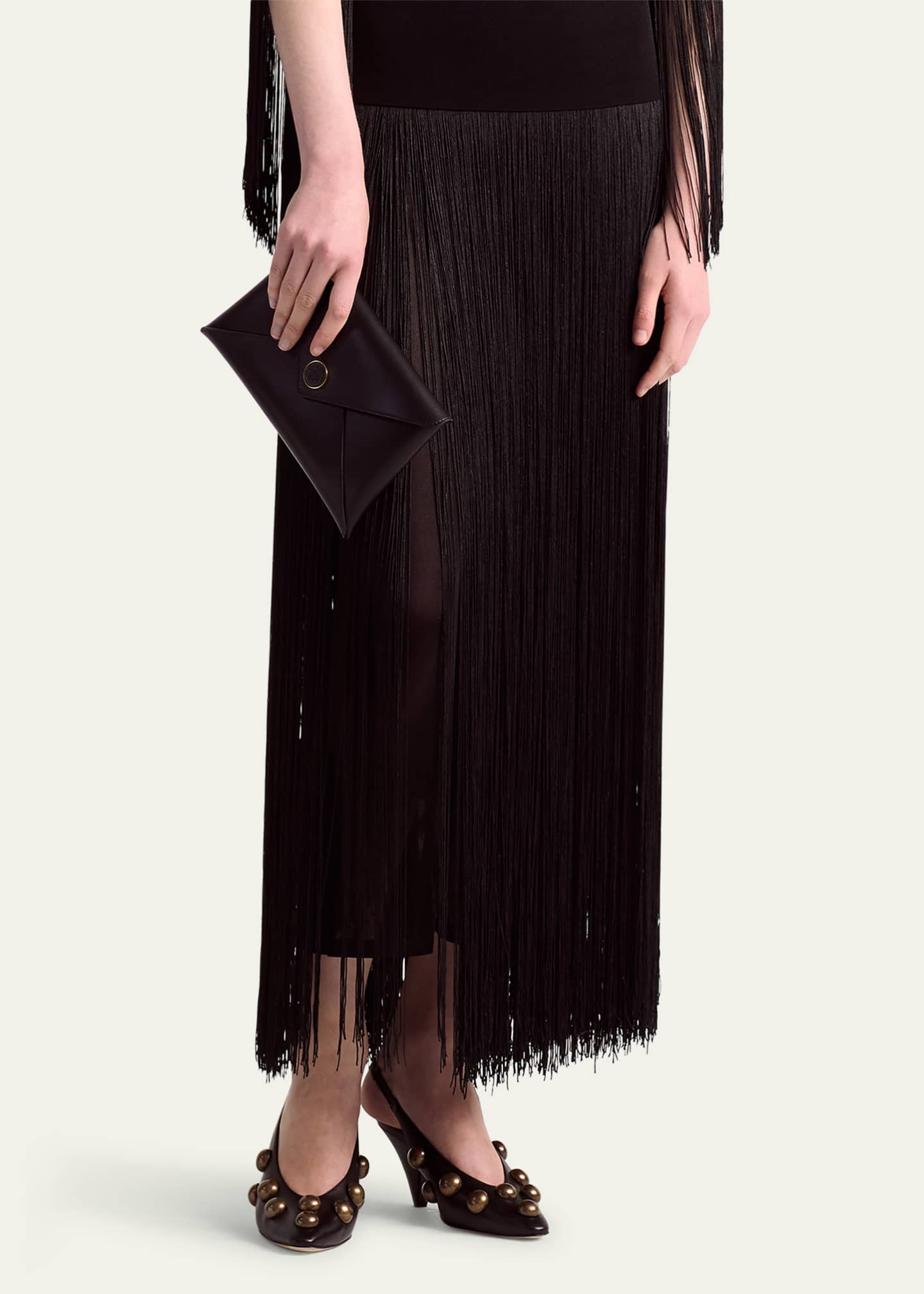 Altuzarra Coby Long Fringe Skirt Image 4 of 4