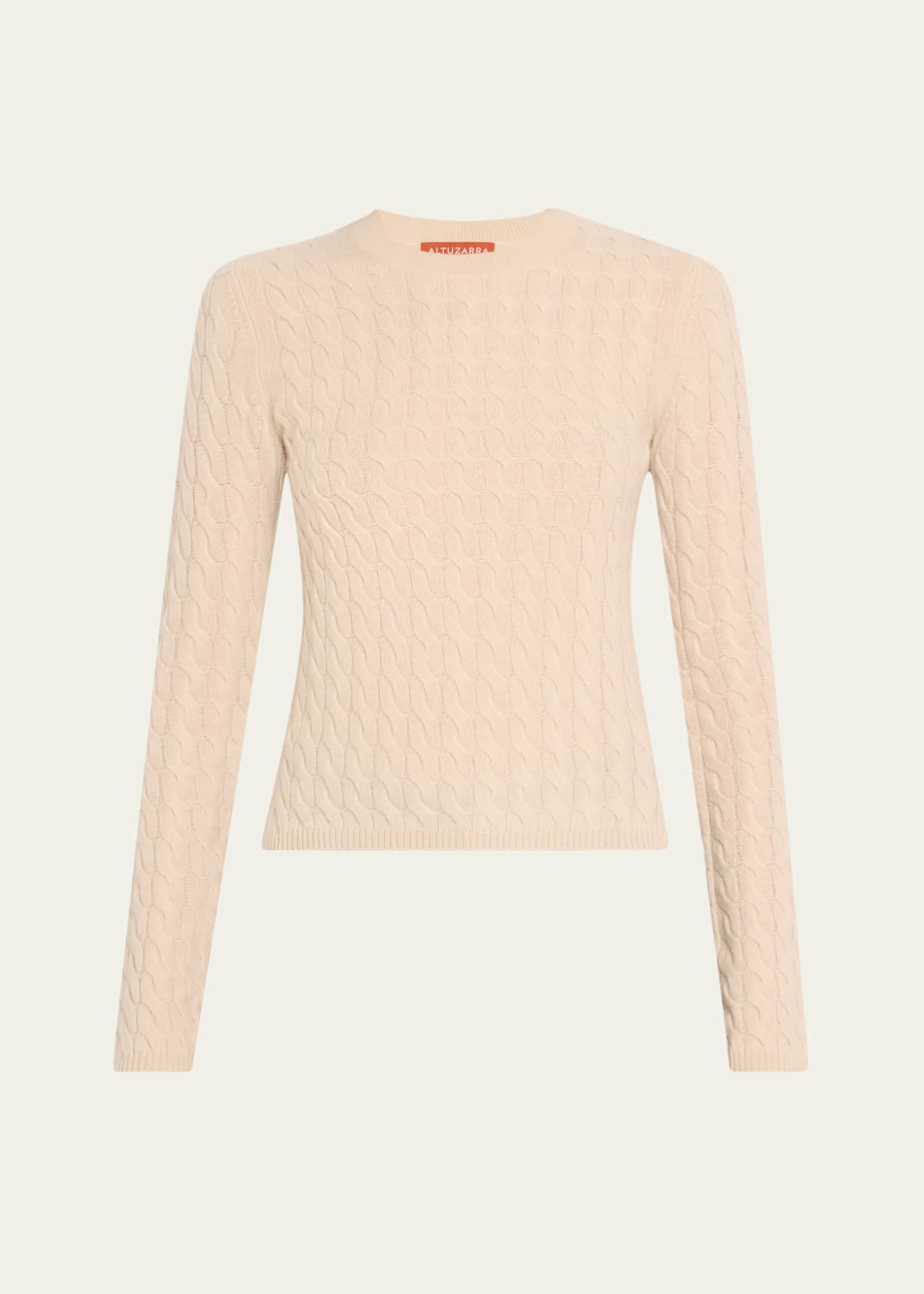 Altuzarra Milla Cable Cashmere Sweater Image 1 of 5