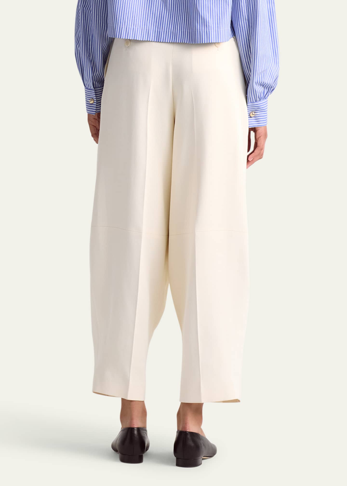 Altuzarra Dash Pleated Wool Pants Image 2 of 3