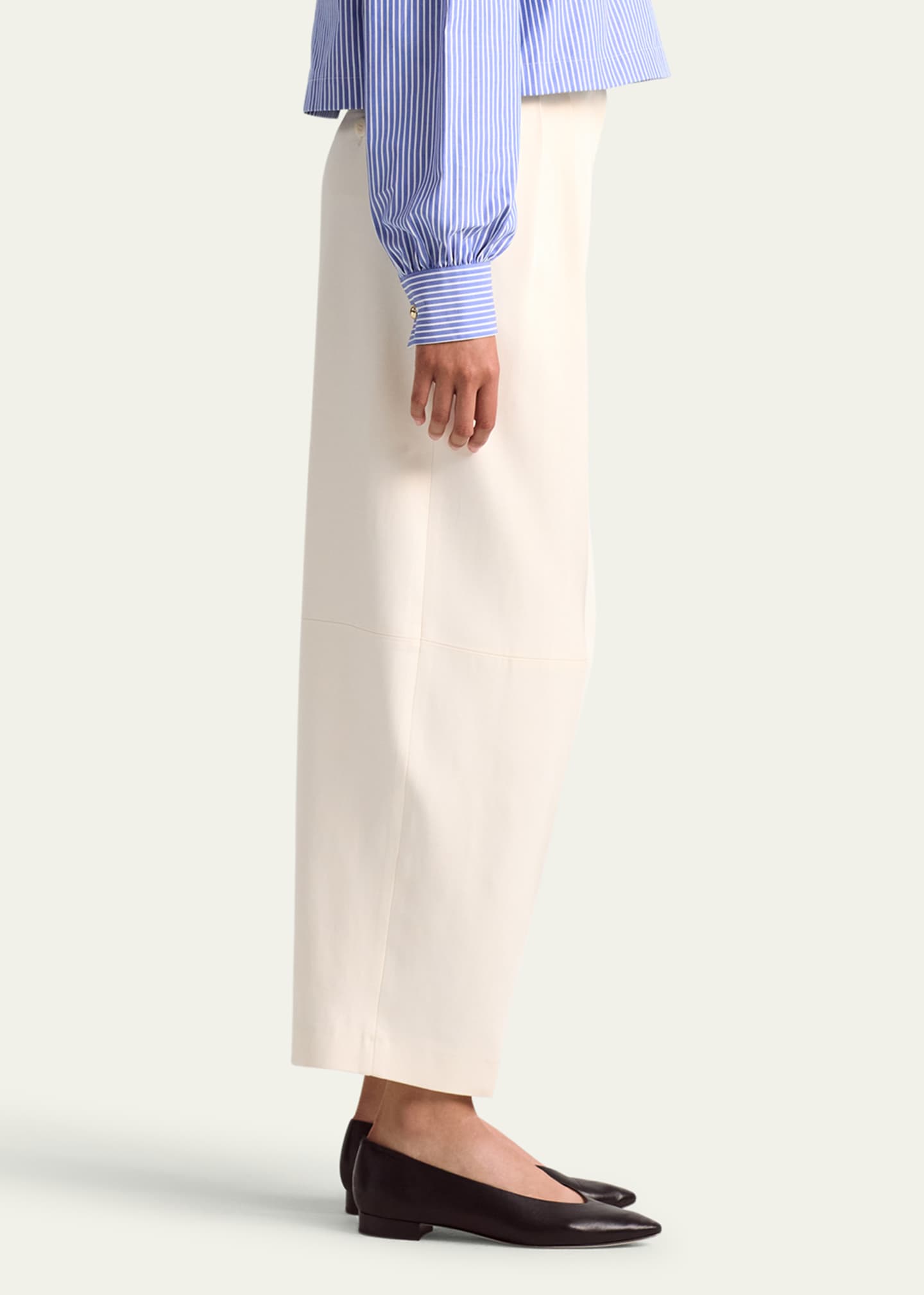 Altuzarra Dash Pleated Wool Pants Image 3 of 3