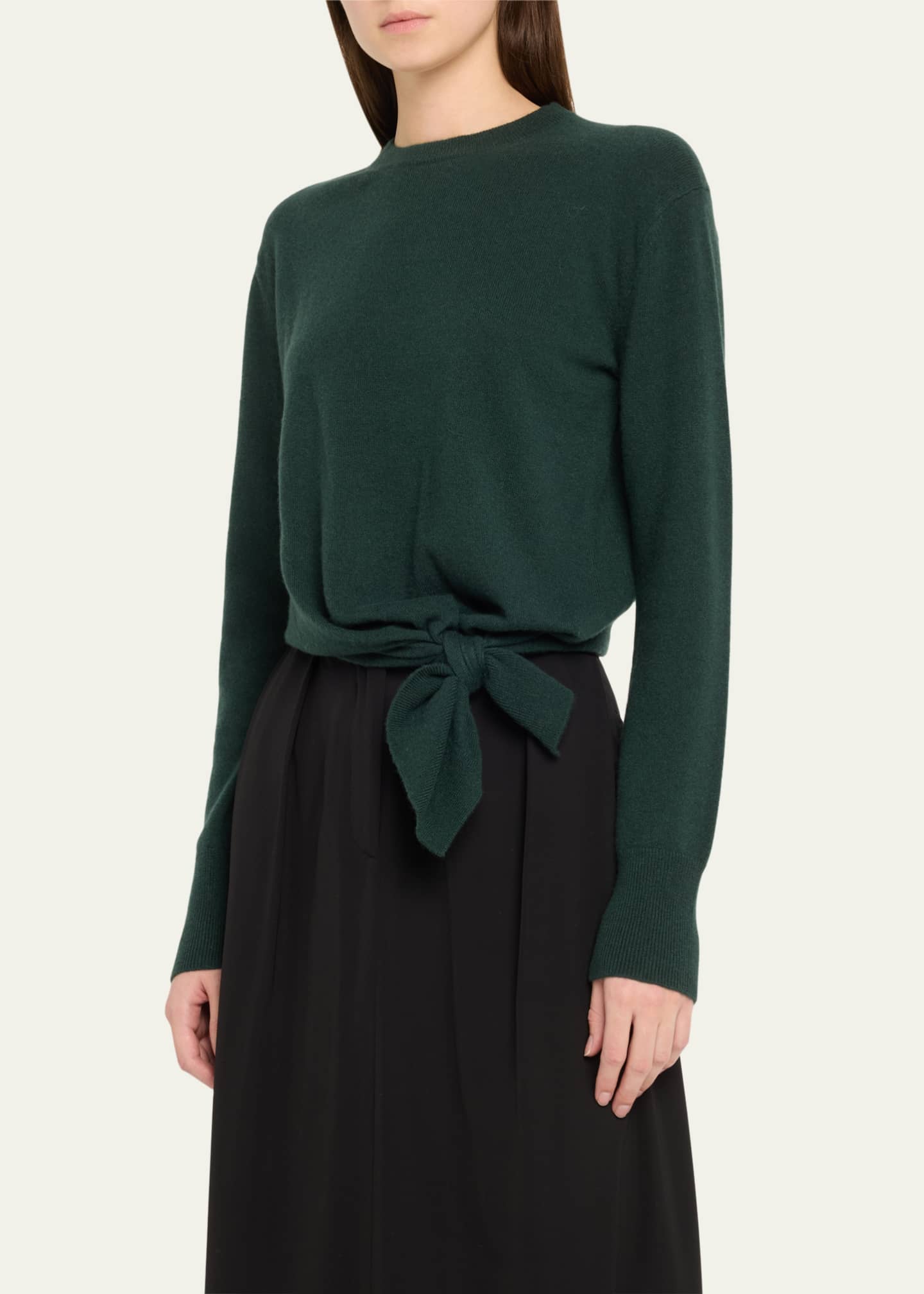 Altuzarra Nalini Tie-Hem Cashmere Sweater Image 4 of 5