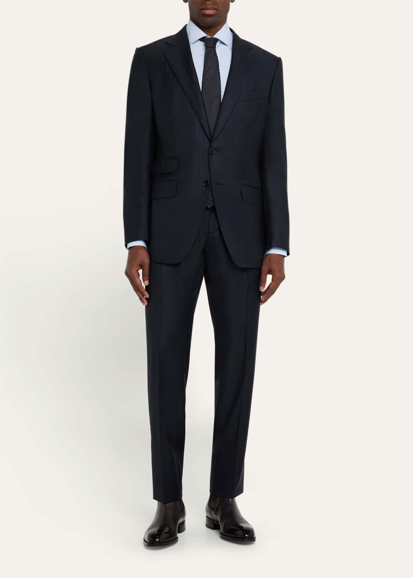 TOM FORD Men's O'Connor Herringbone Suit Image 2 of 7