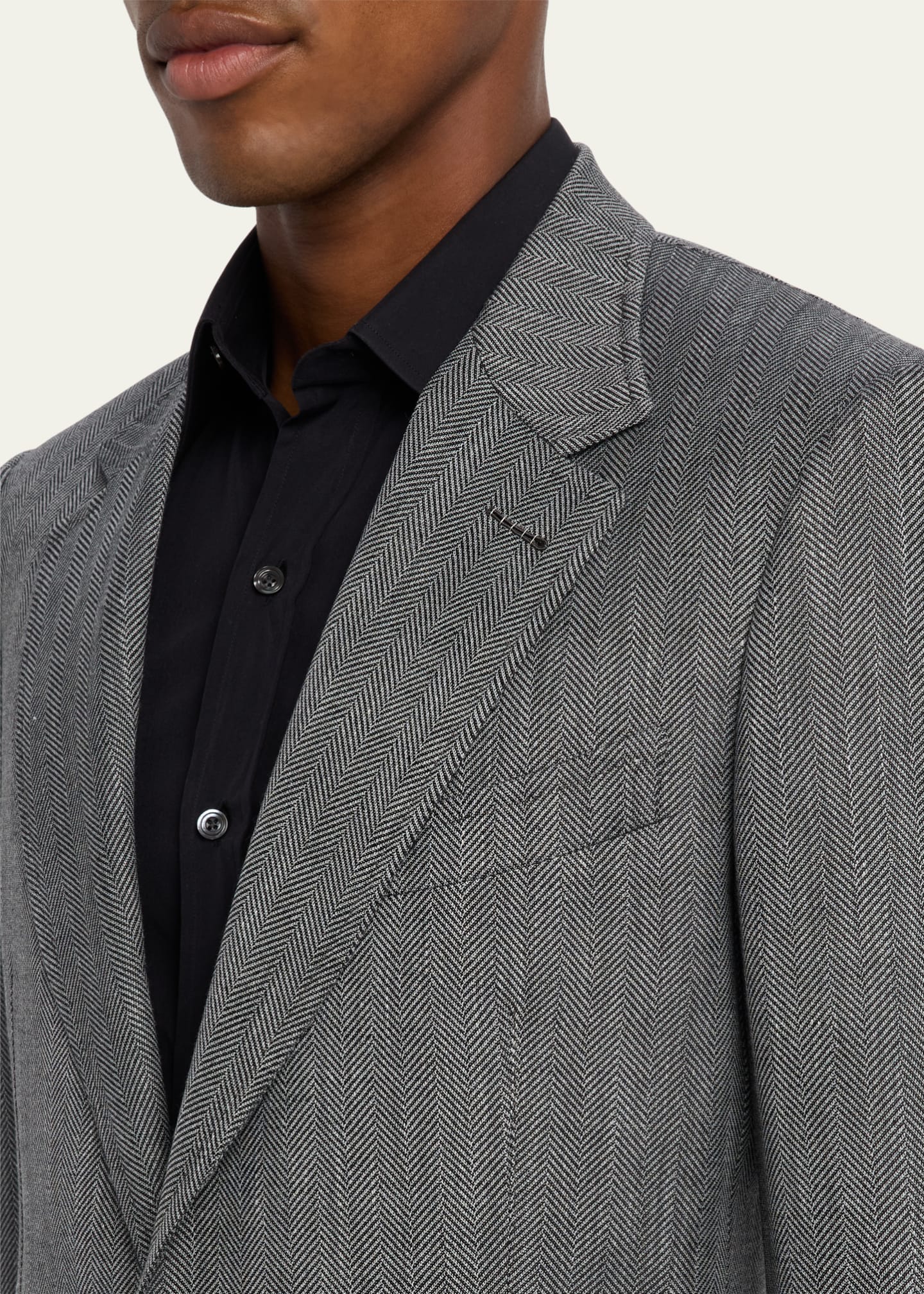 Green Blue Herringbone Sports Coat Quail Portly 592527 Size 54S Only