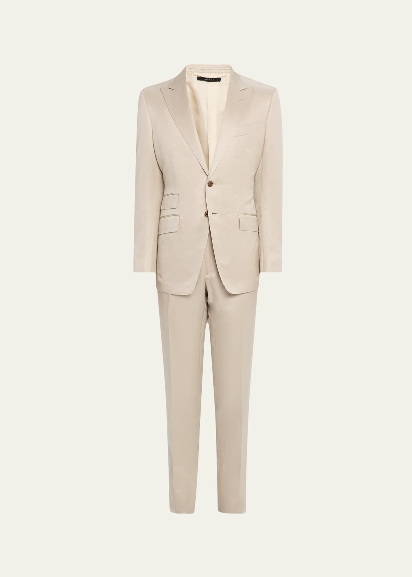 TOM FORD Men's O'Connor Silk-Linen Twill Suit Image 1 of 8
