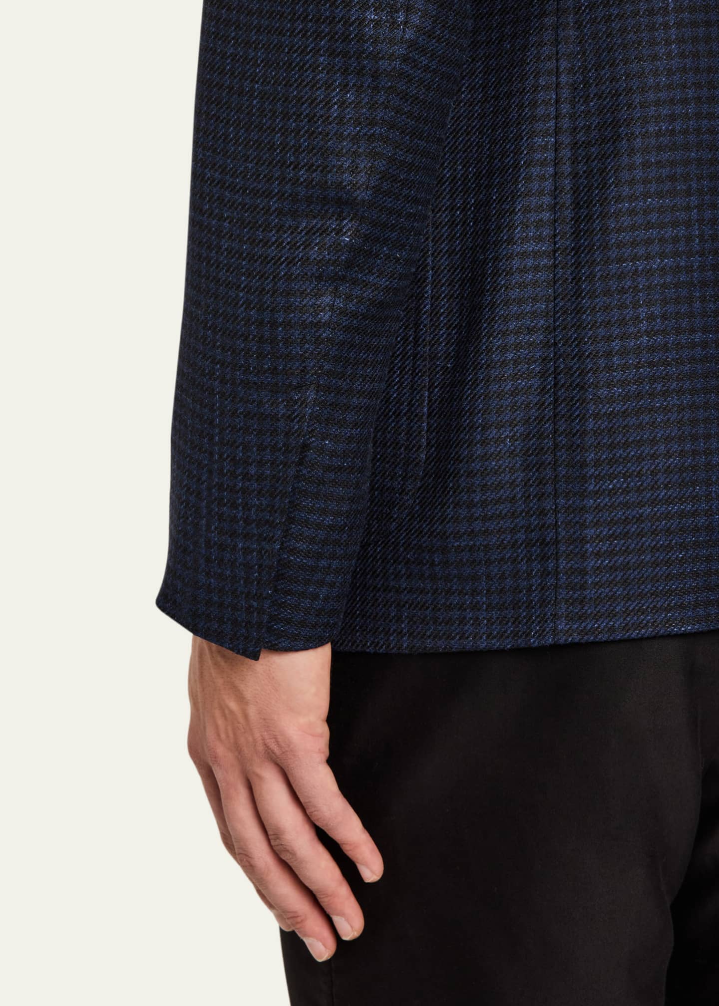 TOM FORD Men's Shelton Mini-Houndstooth Sport Coat Image 8 of 8