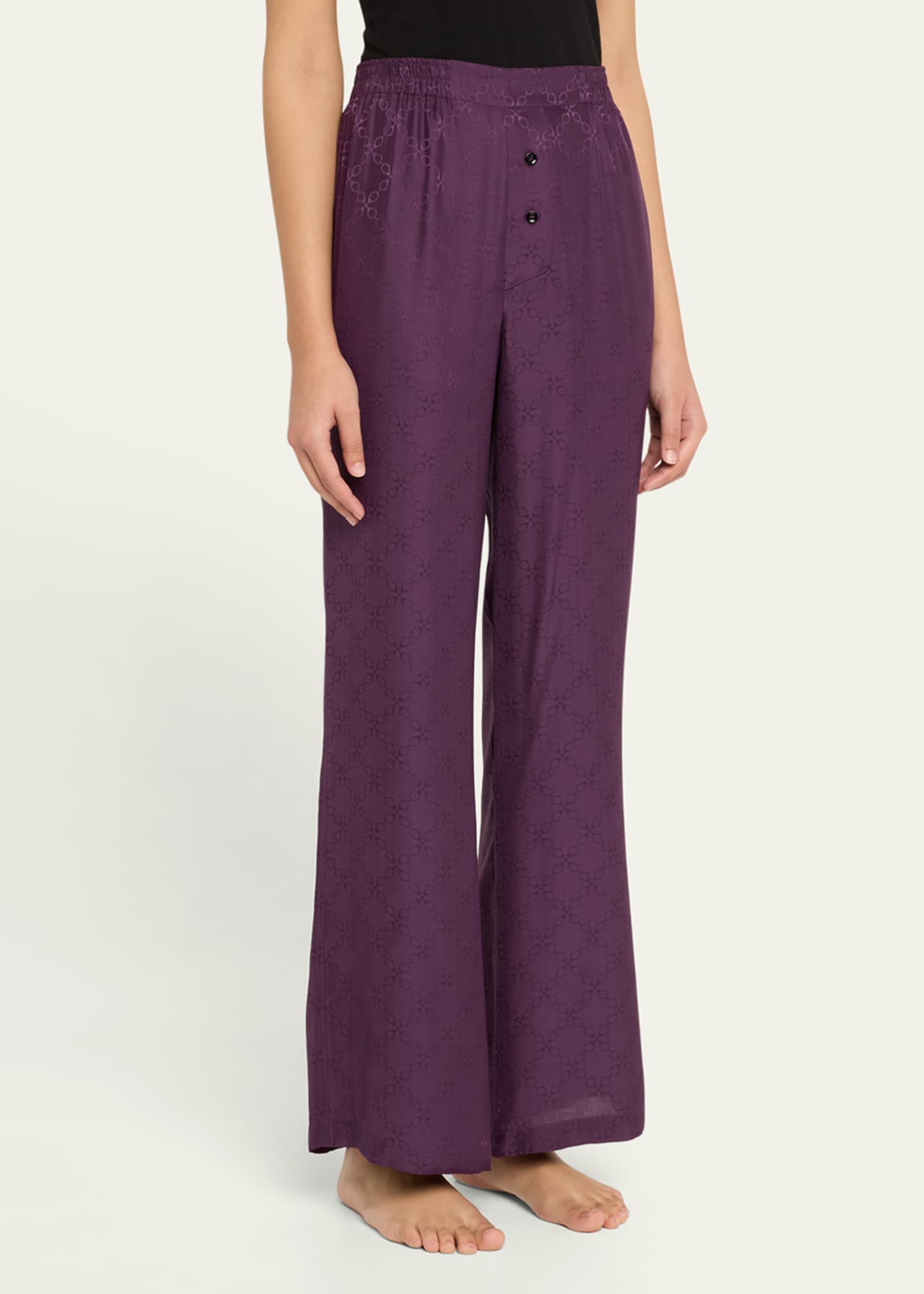 Kiki De Montparnasse Handcuff Jacquard Boxer Pants Image 4 of 5