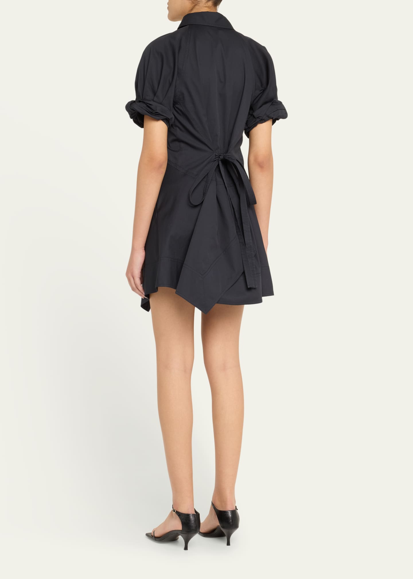 A.L.C. Julie Short-Sleeve Shirtdress Image 3 of 5