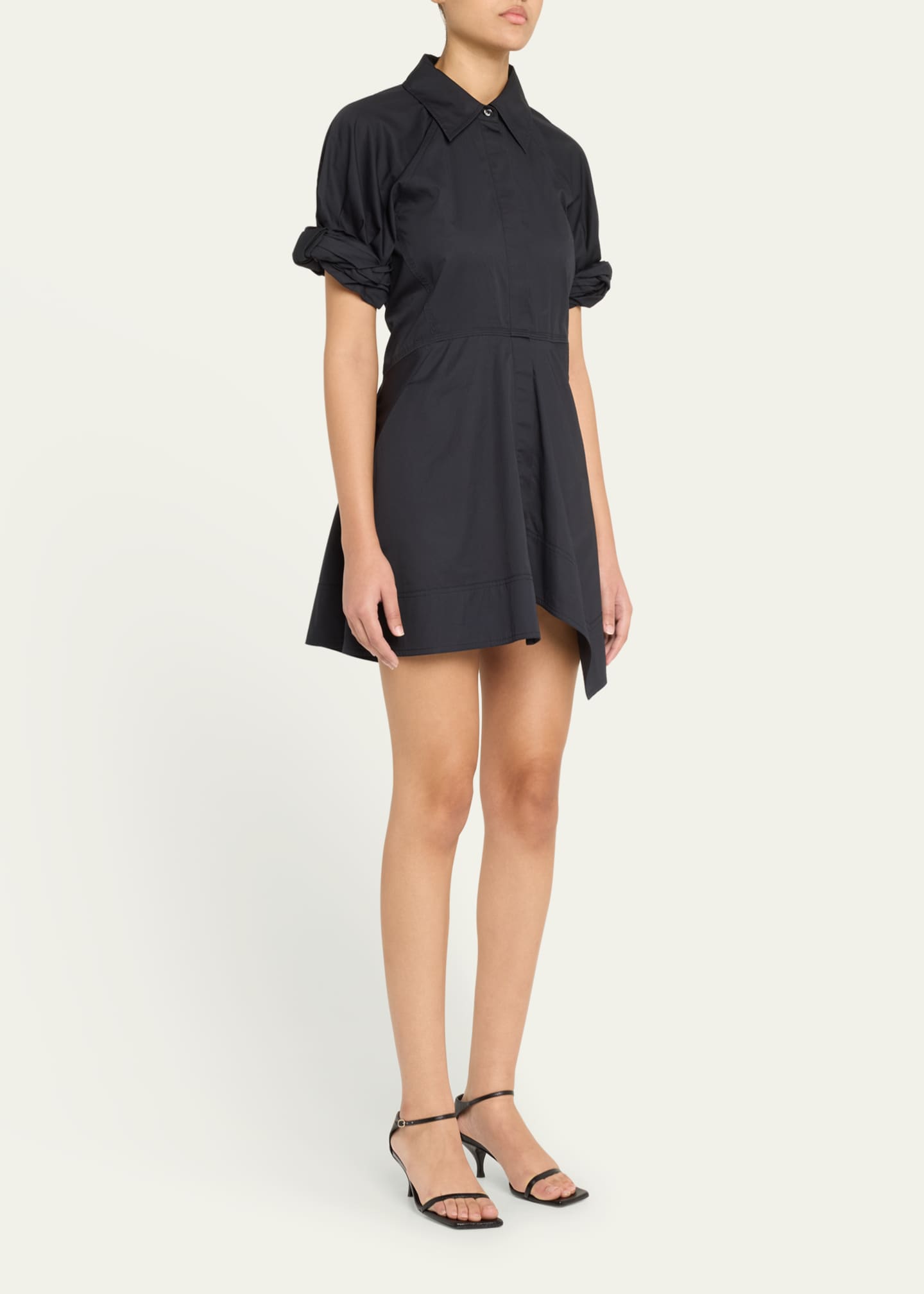 A.L.C. Julie Short-Sleeve Shirtdress Image 4 of 5