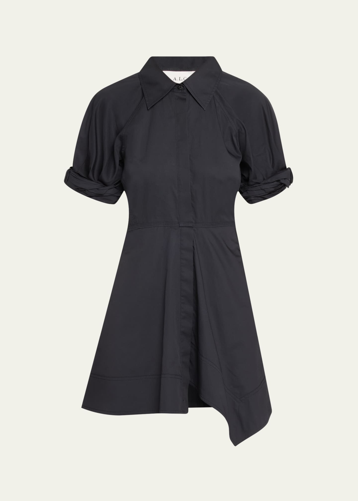 A.L.C. Julie Short-Sleeve Shirtdress Image 1 of 5