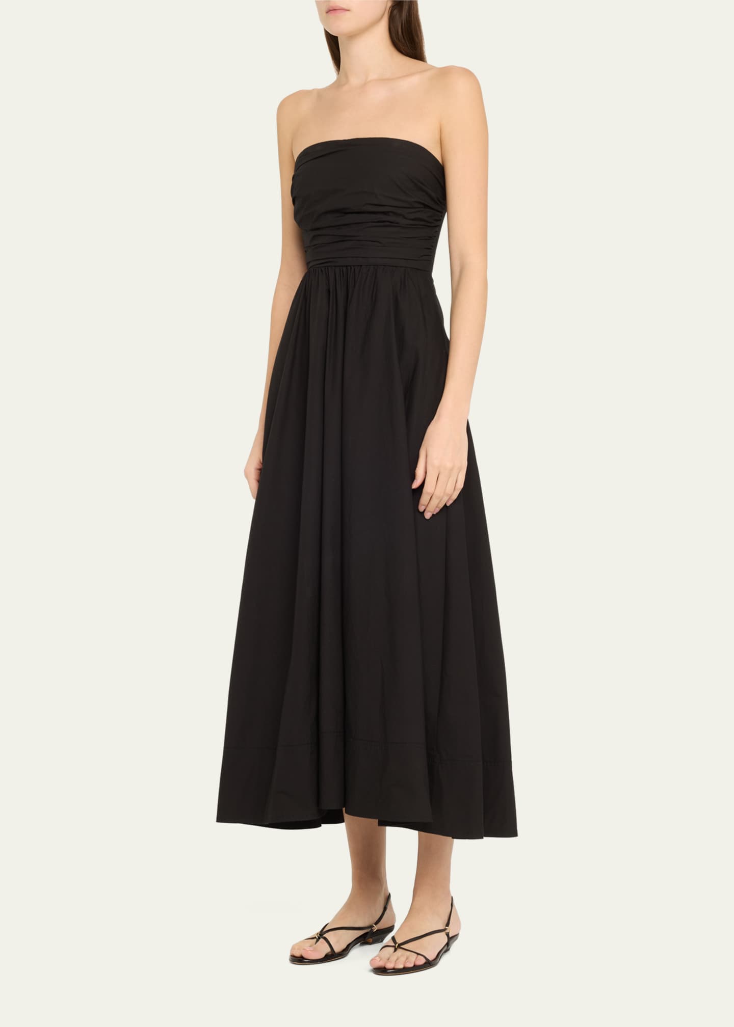 A.L.C. Tate Strapless Midi Dress Image 4 of 5