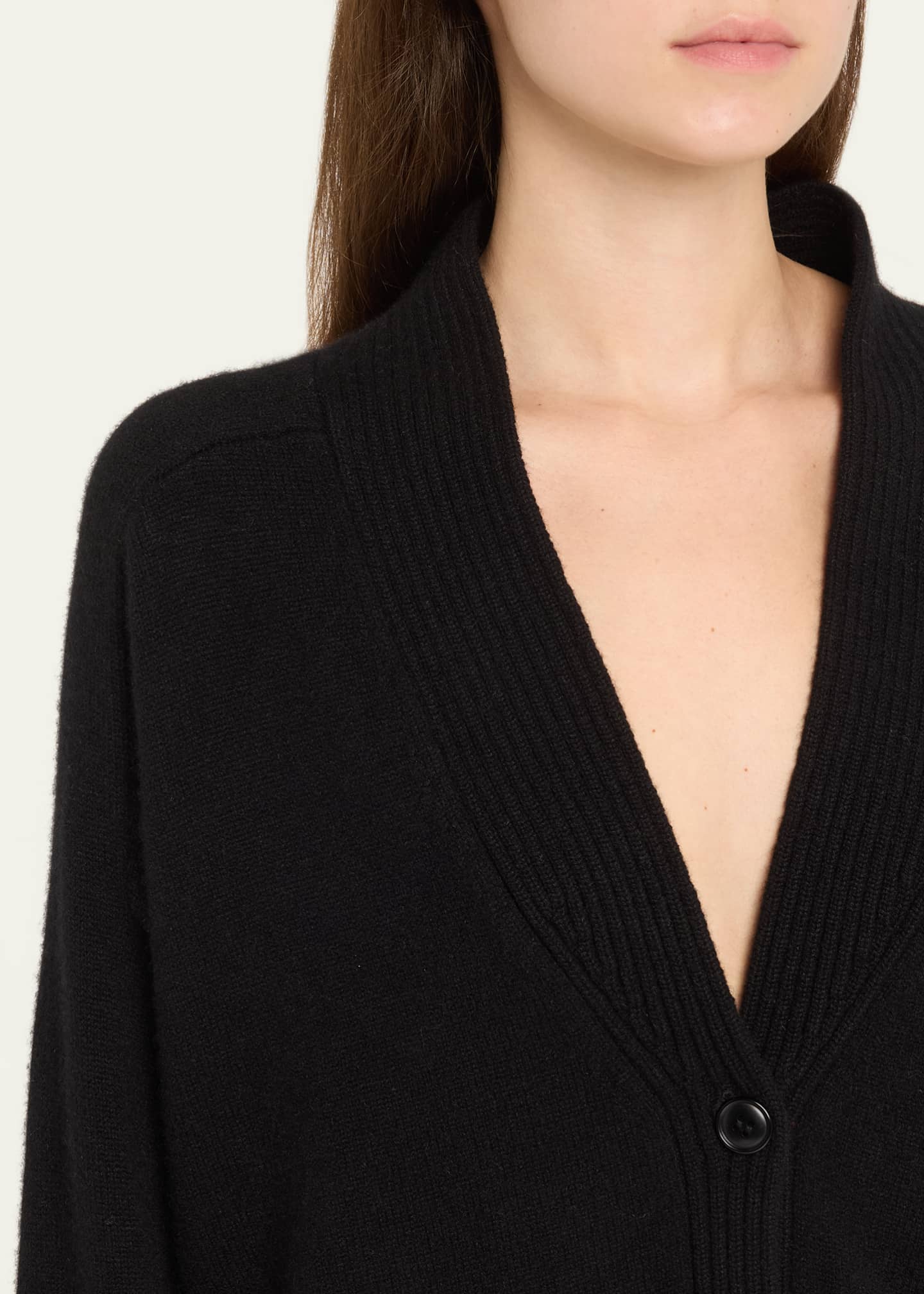 Loulou Studio V-Neck Cashmere Cardigan Image 5 of 5