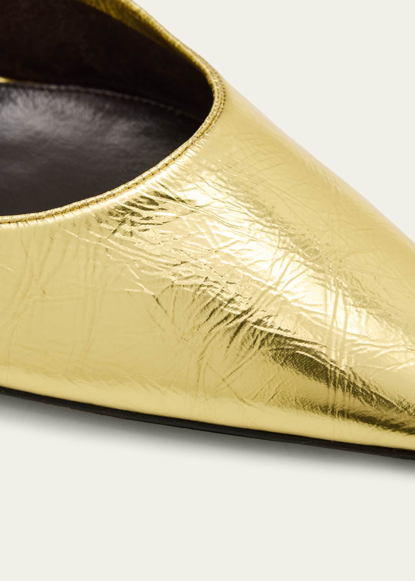 slim fit dress slacks Gold Mary Jane Shoes | Julia Bo EU 37