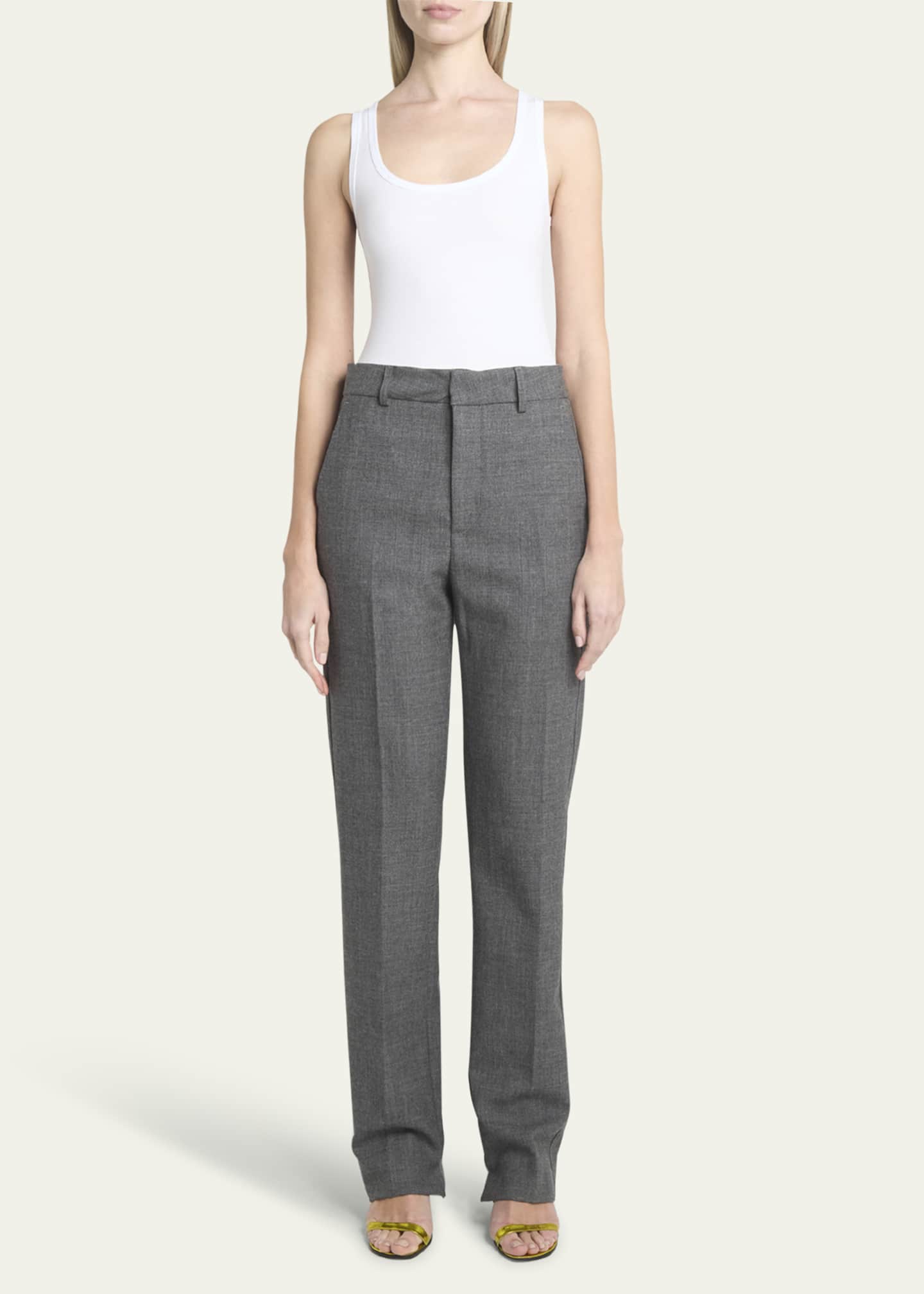 MERYLL ROGGE Tailored Wool Trousers Image 2 of 5