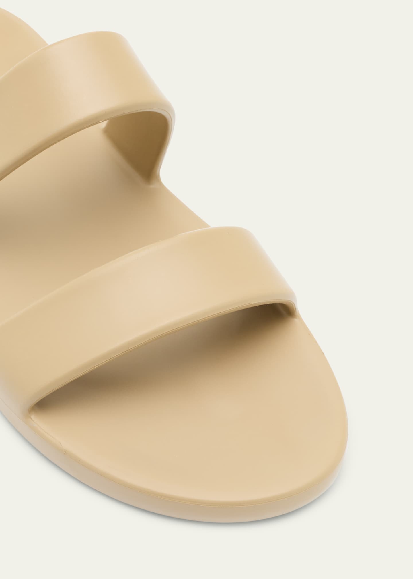 THE ROW Foam Rubber Dual-Band Slide Sandals - Bergdorf Goodman