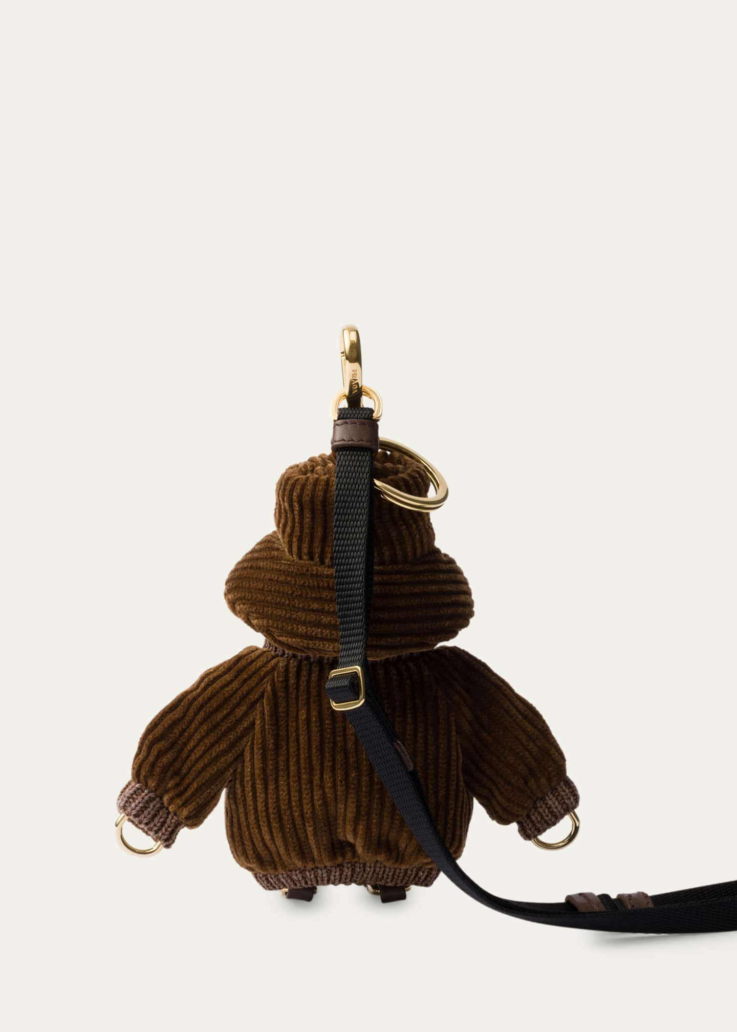 【関税&送料込】Prada Soft Robot Velvet Bag Charm With Shoul Prada Soft Robot Velvet Bag Charm with Shoulder Strap | Saks