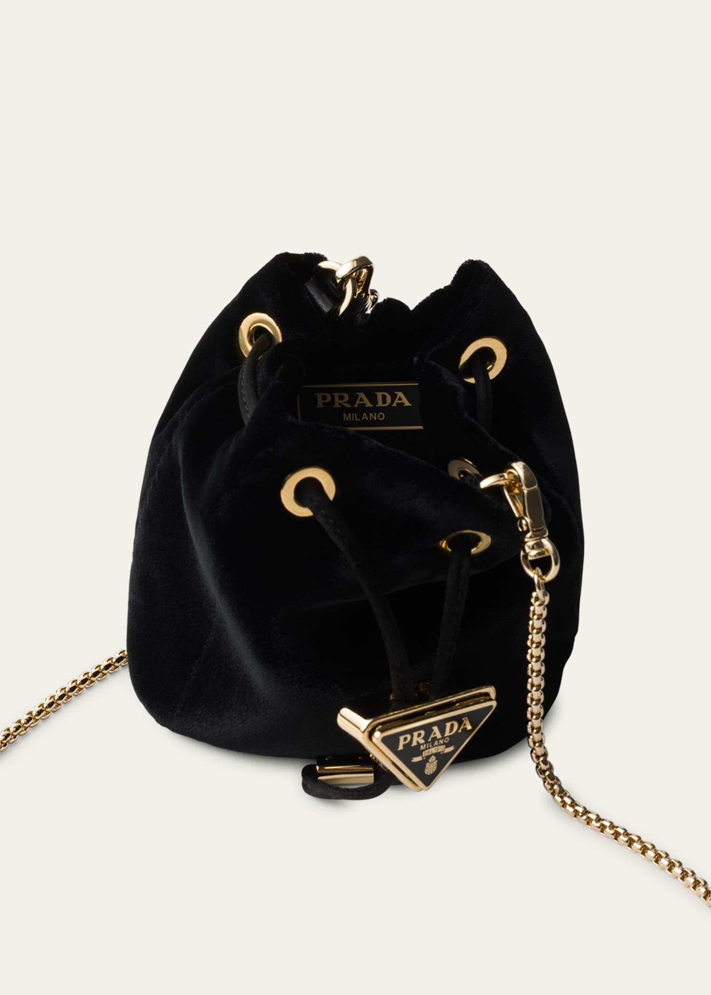 バッグ AW1998 PRADA Velvet drawstring bag AW1998 PRADA Velvet drawstring bag