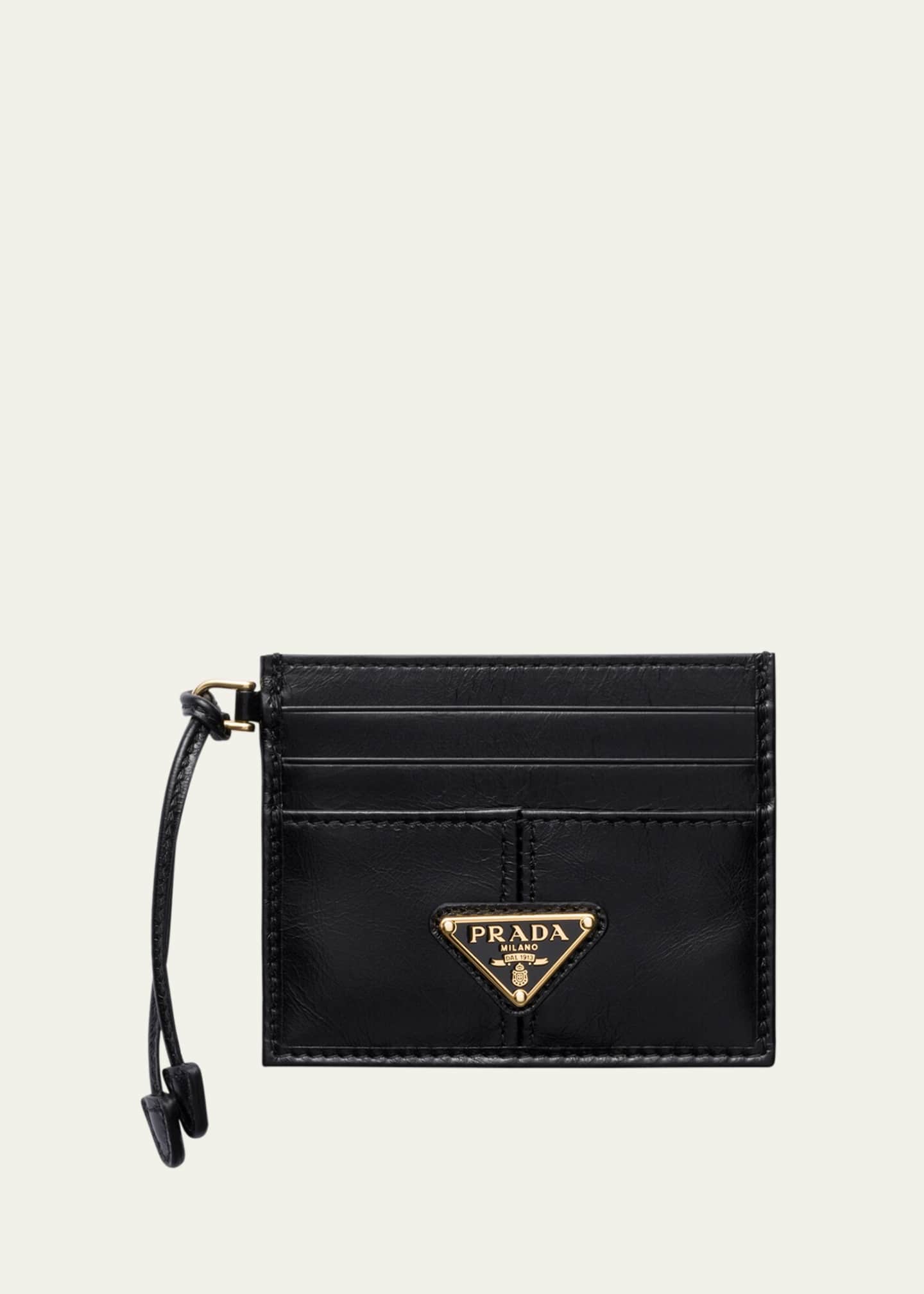 Prada Soft Leather Card Case Image 1 of 2