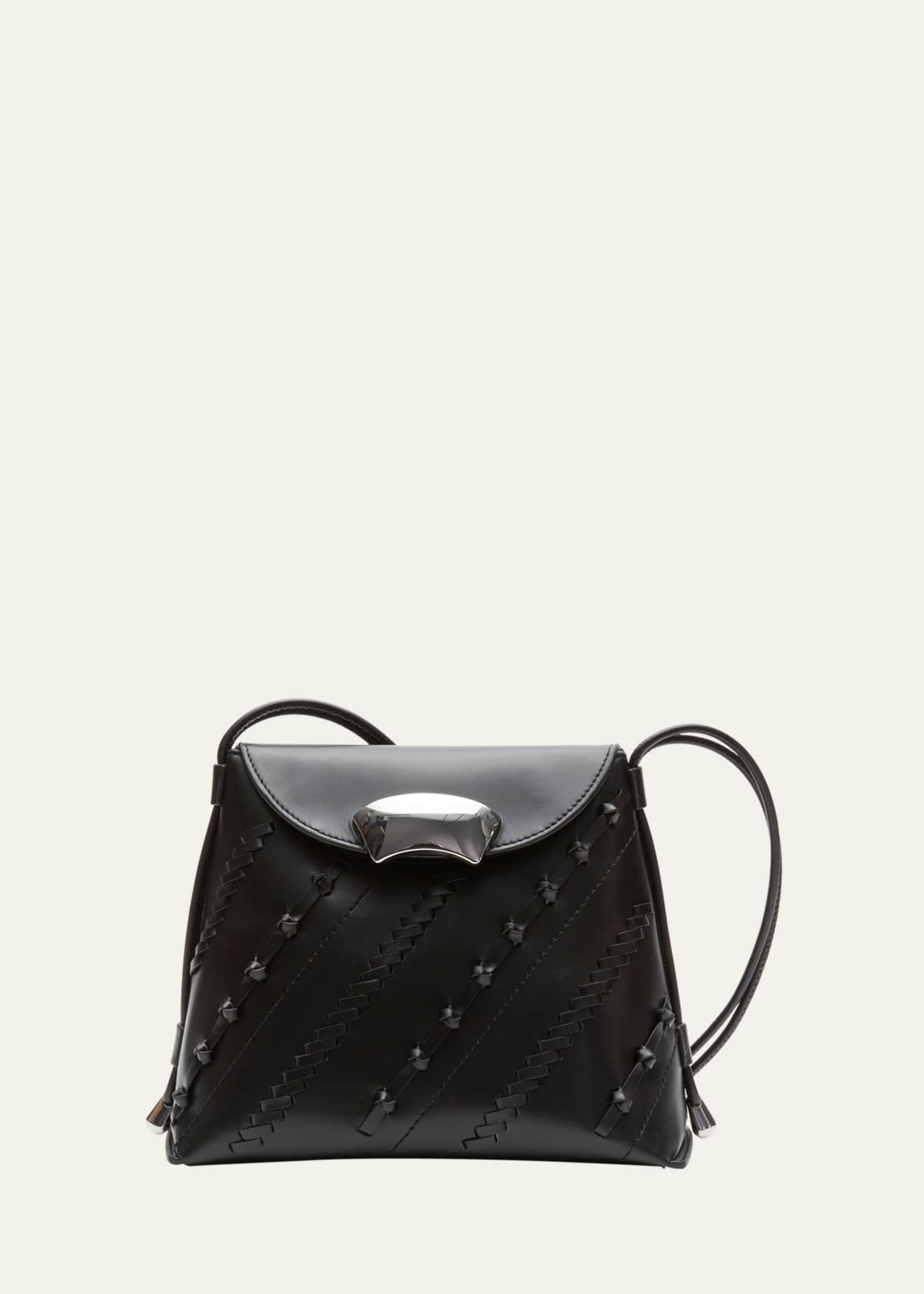 3.1 Phillip Lim ID Petite Woven Leather Shoulder Bag Image 1 of 2