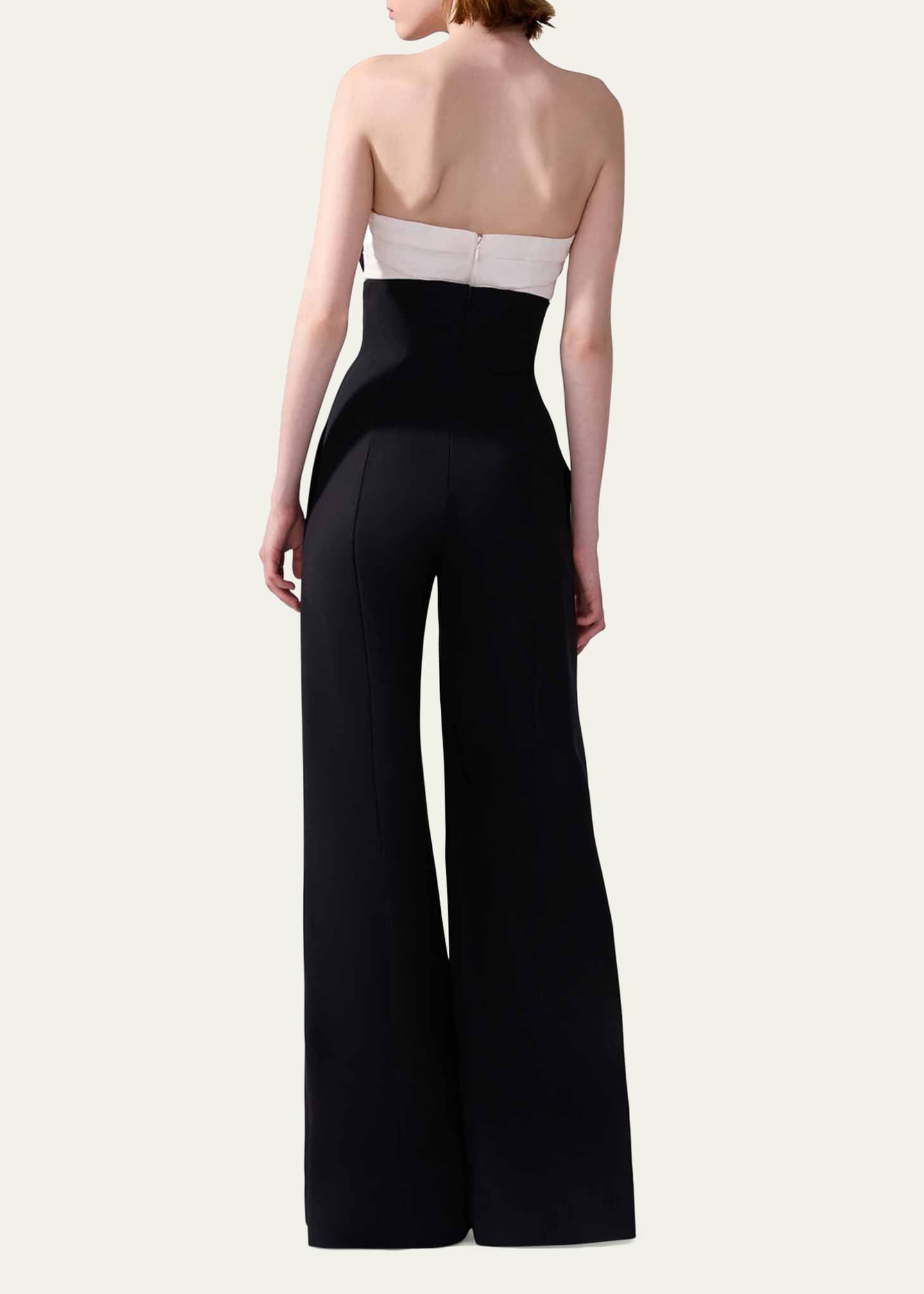 Carolina Herrera Rose Strapless Top Image 3 of 3
