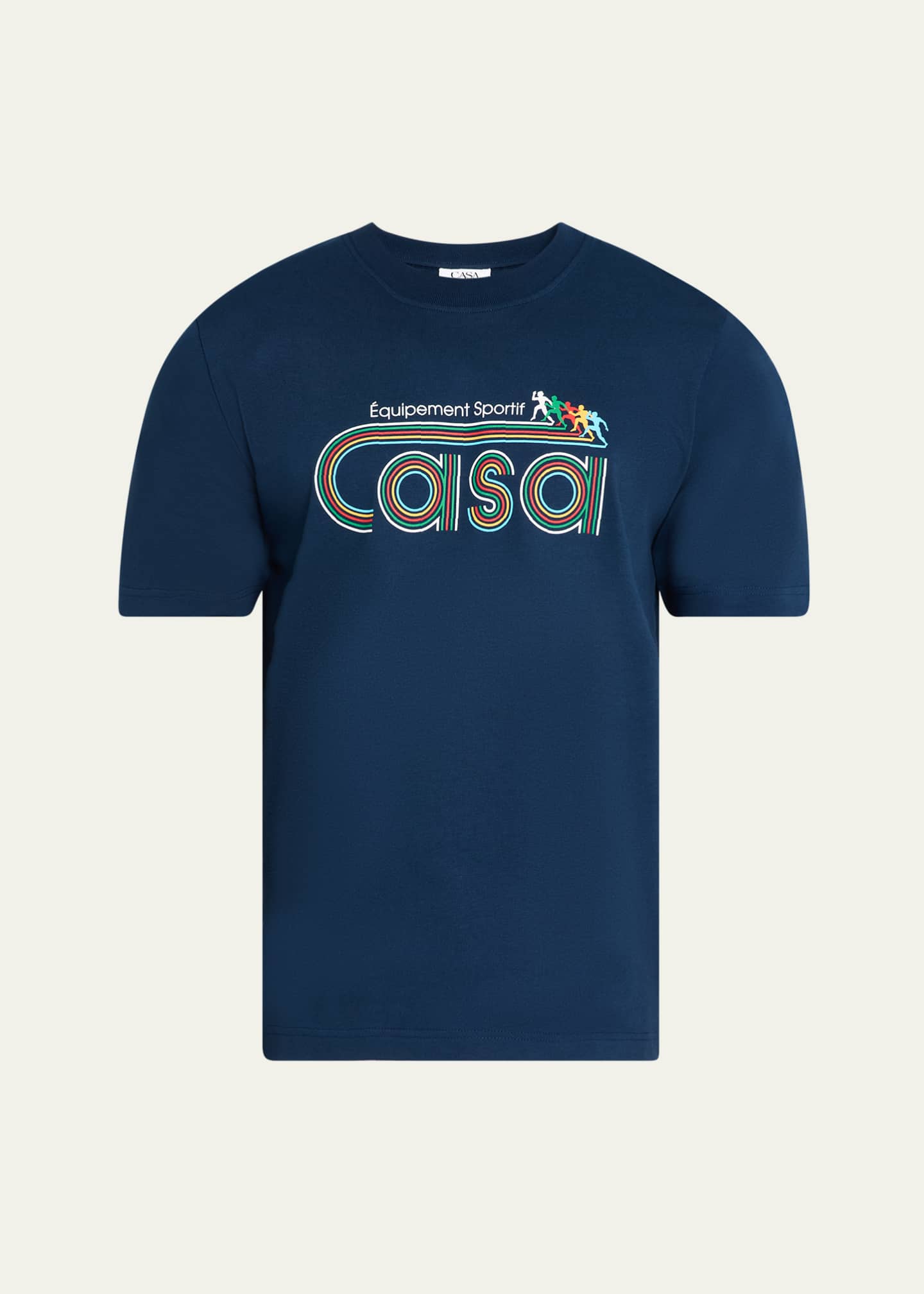 CASABLANCA Men's Equipment Sportif Casa T-Shirt Image 1 of 5