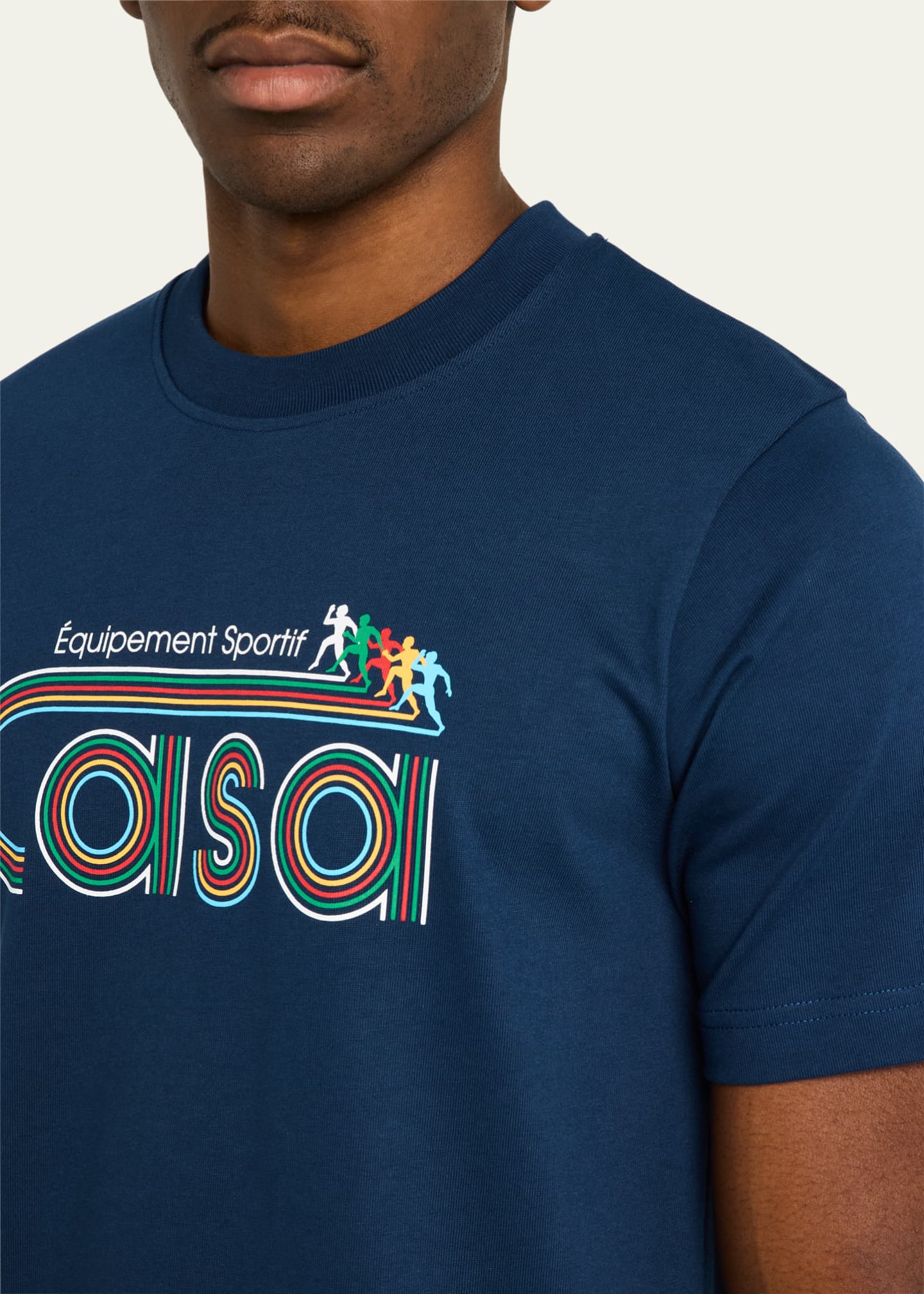 CASABLANCA Men's Equipment Sportif Casa T-Shirt Image 5 of 5