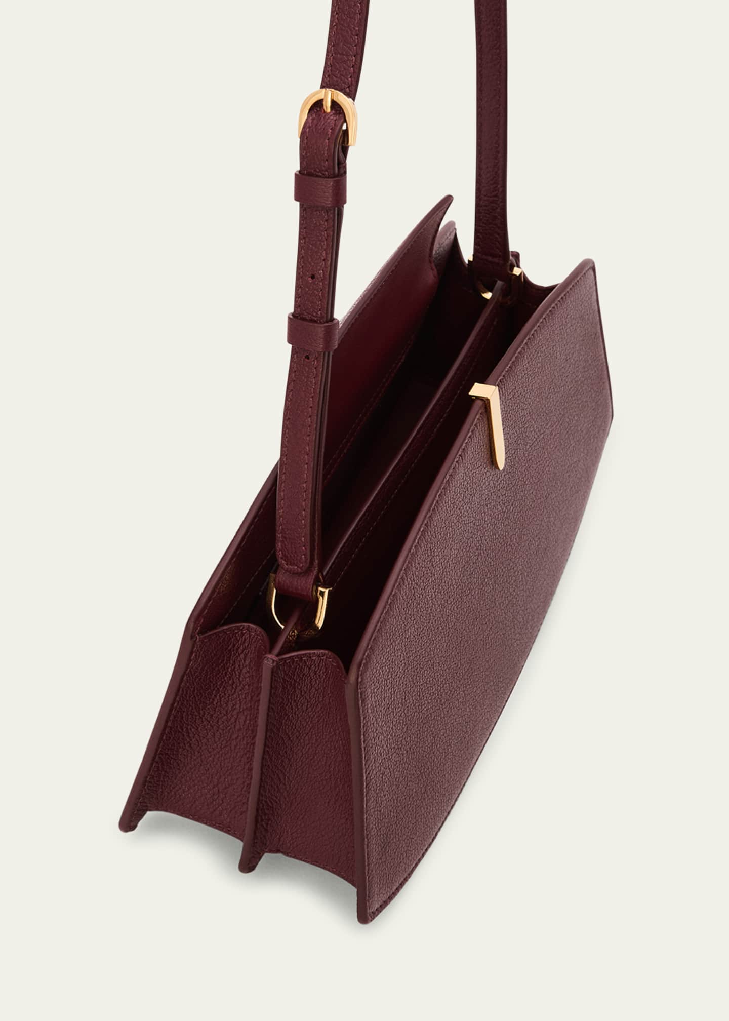 Savette The Florence Goat Leather Shoulder Bag Image 2 of 2