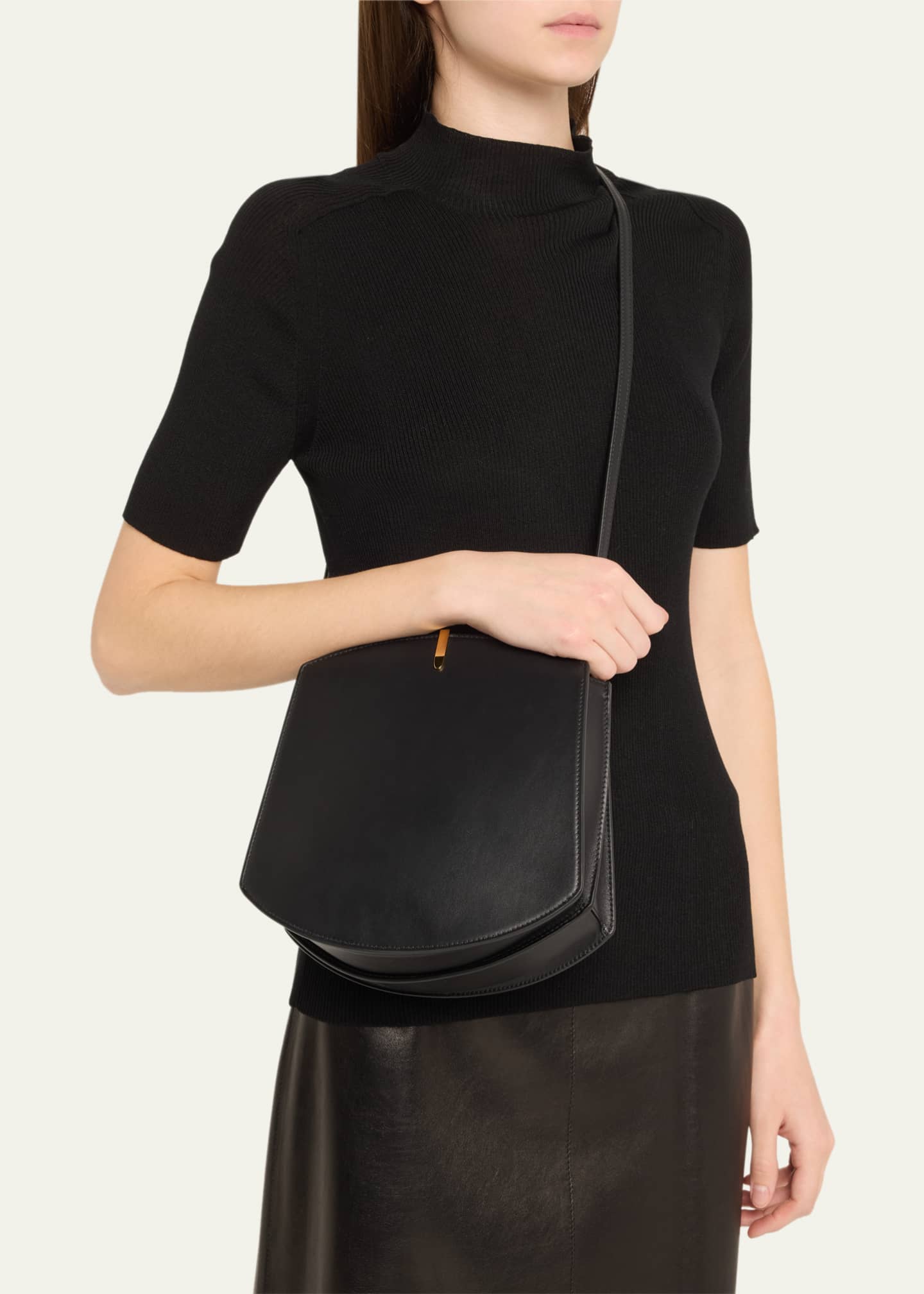 Savette The Florence Calf Leather Crossbody Bag Image 2 of 4